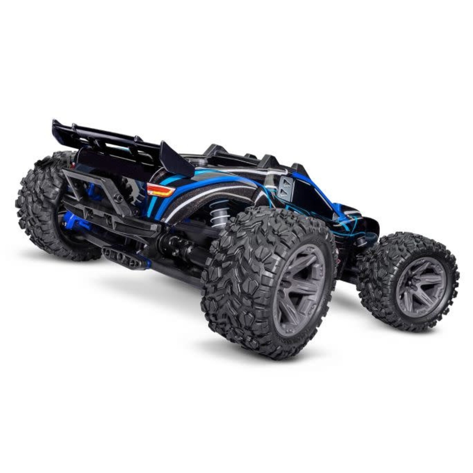 Traxxas #67164-4-BLUE Traxxas Rustler 1/10 4X4 Brushless RTR Stadium Truck (Blue) w/BL-2S ESC, TQ 2.4GHz Radio
