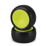 JConcepts 3167-201021 JConcepts Nessi, Pink Compound, Pre-mounted on 3348Y Wheels, Fits 1/10th Rear 2WD and 4WD Vehicles