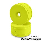 JConcepts #3357Y JConcepts Bullet, 1/8th Buggy Wheel, Yellow, 83mm, 4pc