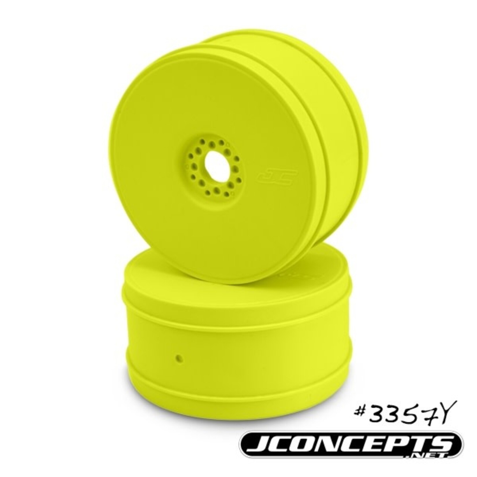 JConcepts #3357Y JConcepts Bullet, 1/8th Buggy Wheel, Yellow, 83mm, 4pc
