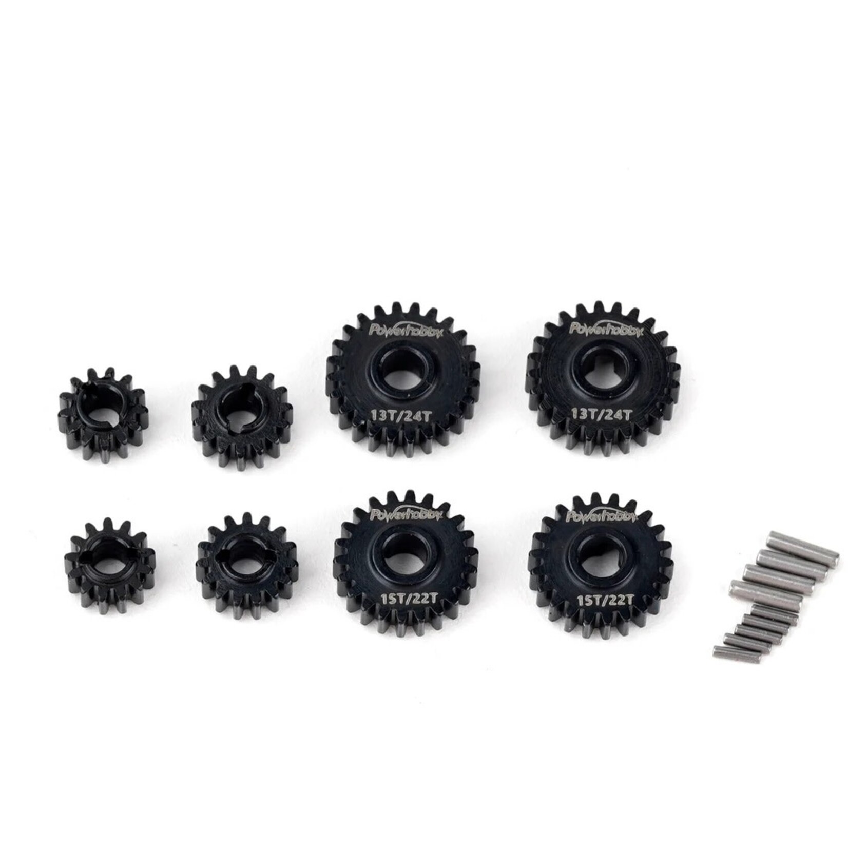 Power Hobby #PHB6715 Power Hobby Chromely Steel Overdrive Gears for Redcat Ascent-18