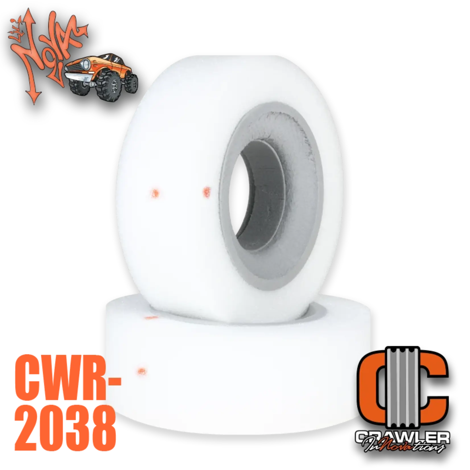 Crawler Innovations #CWR-2038 Crawling Innovations Lil' Nova Dual Stage 4.75” Wide Comp Cut Inner / Medium Outer & Tuning Ring
