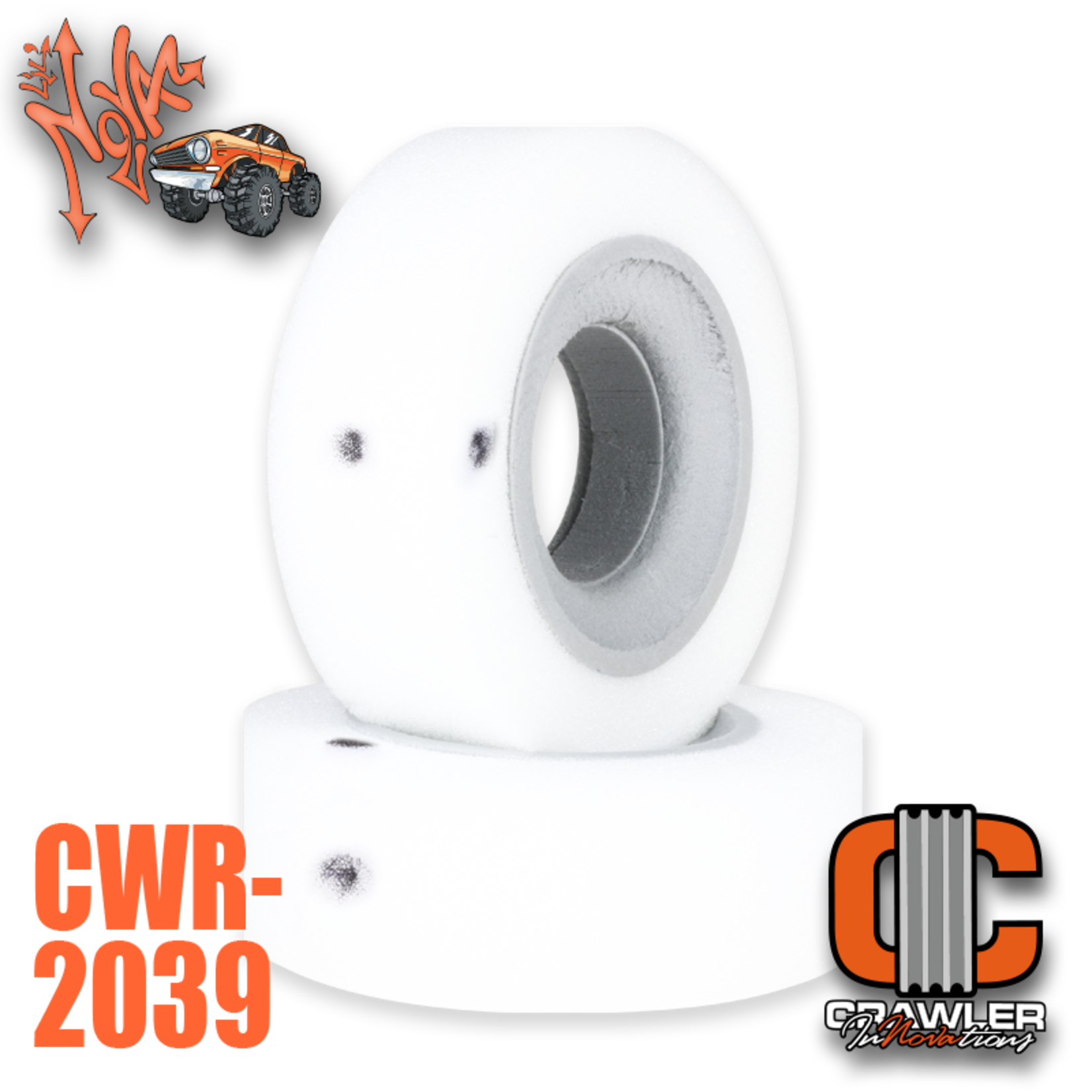 Crawler Innovations #CWR-2039 Crawling Innovations Lil' Nova Dual Stage 4.75” Wide Comp Cut Inner / Firm Outer & Tuning Ring