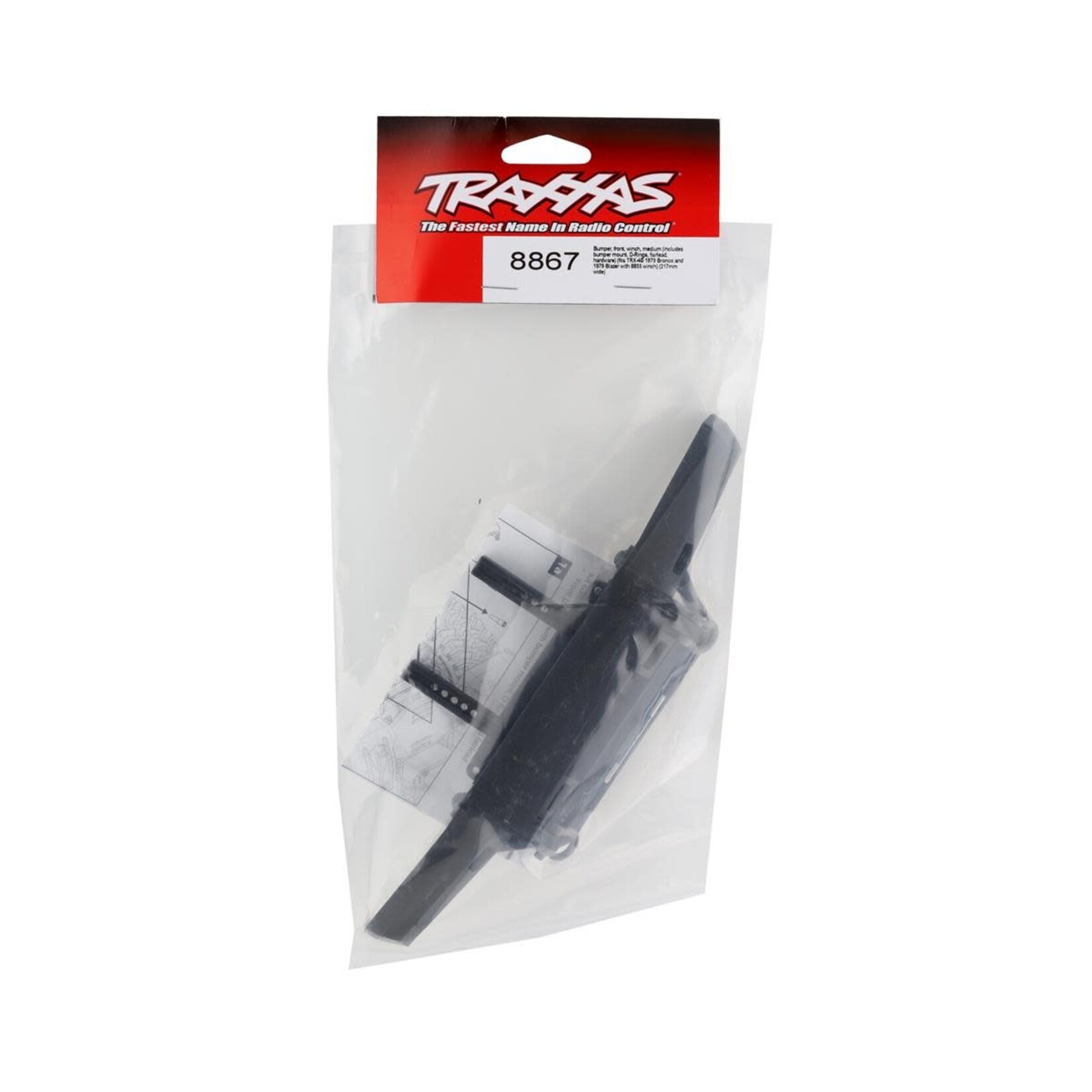 Traxxas #8867 Traxxas TRX-4 1979 Ford Bronco Front Bumper w/Winch Mount