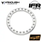 Vanquish Products #VPS08171 Vanquish Products Battle Born Wheels 1.9 Notched Beadlock, Clear