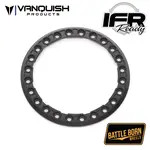 Vanquish Products #VPS08170 Vanquish Products Battle Born Wheels 1.9 Notched Beadlock, Black