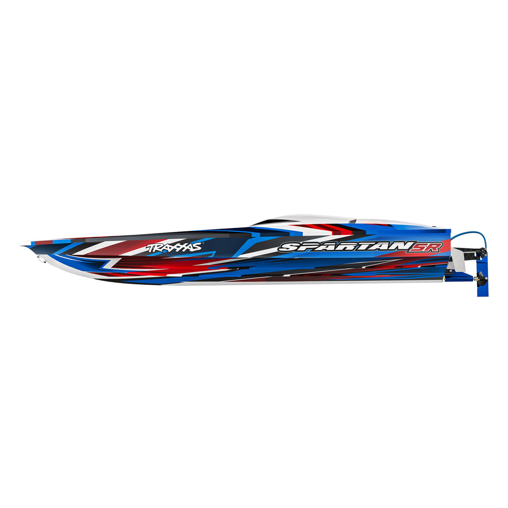 Traxxas #103076-4-RED Traxxas Spartan SR Brushless 36" Race Boat RTR, Red