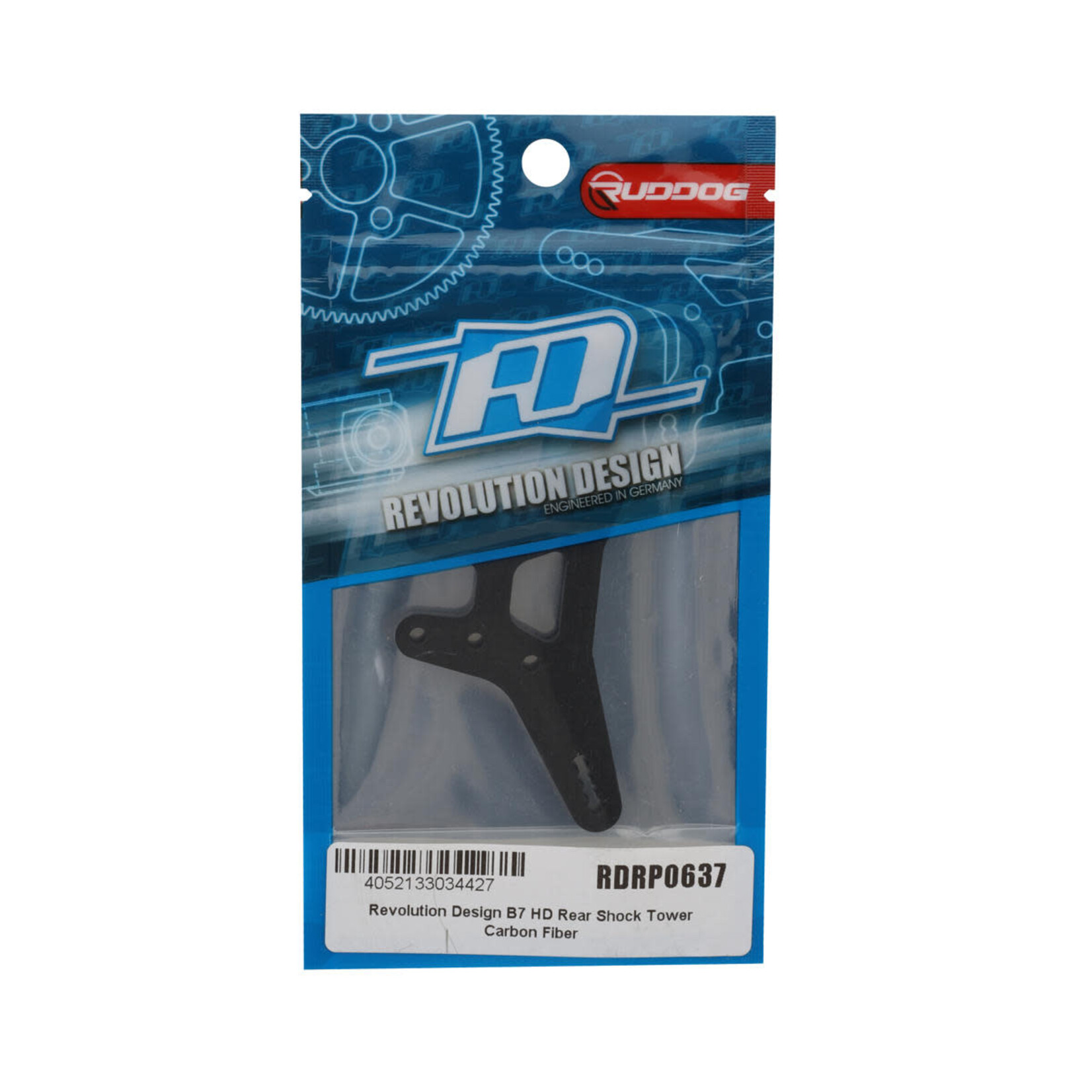 Revolution Design #RDRP0637 Revolution Design B7 HD Carbon Fiber Rear Shock Tower
