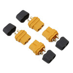 Samix #SAMCXT60H-004F Samix XT60 Connectors w/Wire Covers (4 Female)