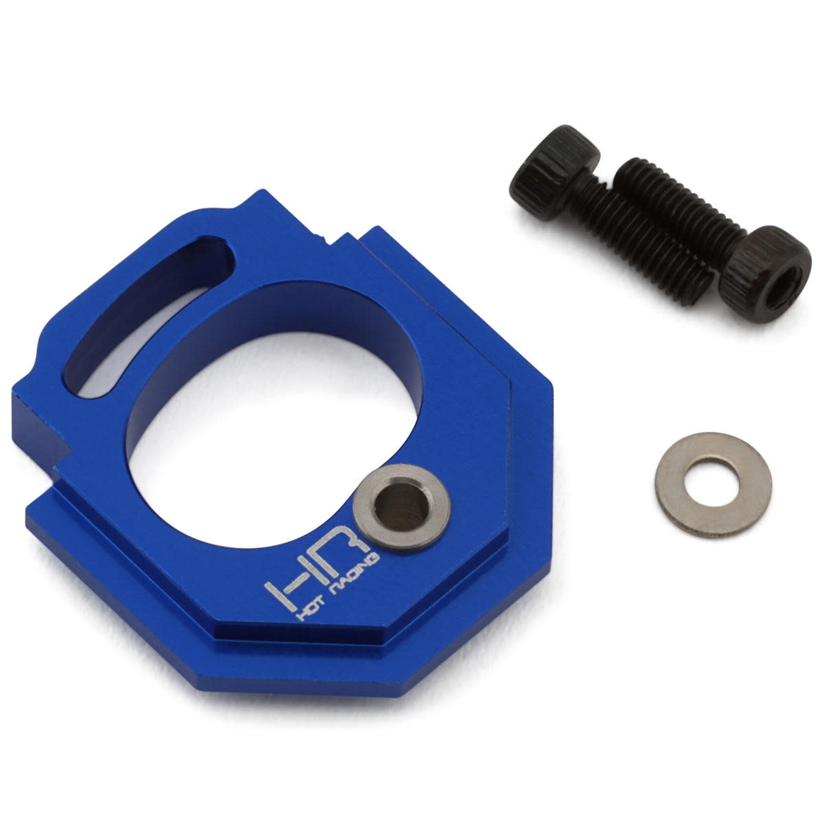 Hot Racing #GRM18A06 Hot Racing Arrma Grom Aluminum Adjustable Motor Mount (Blue) (16-30T)