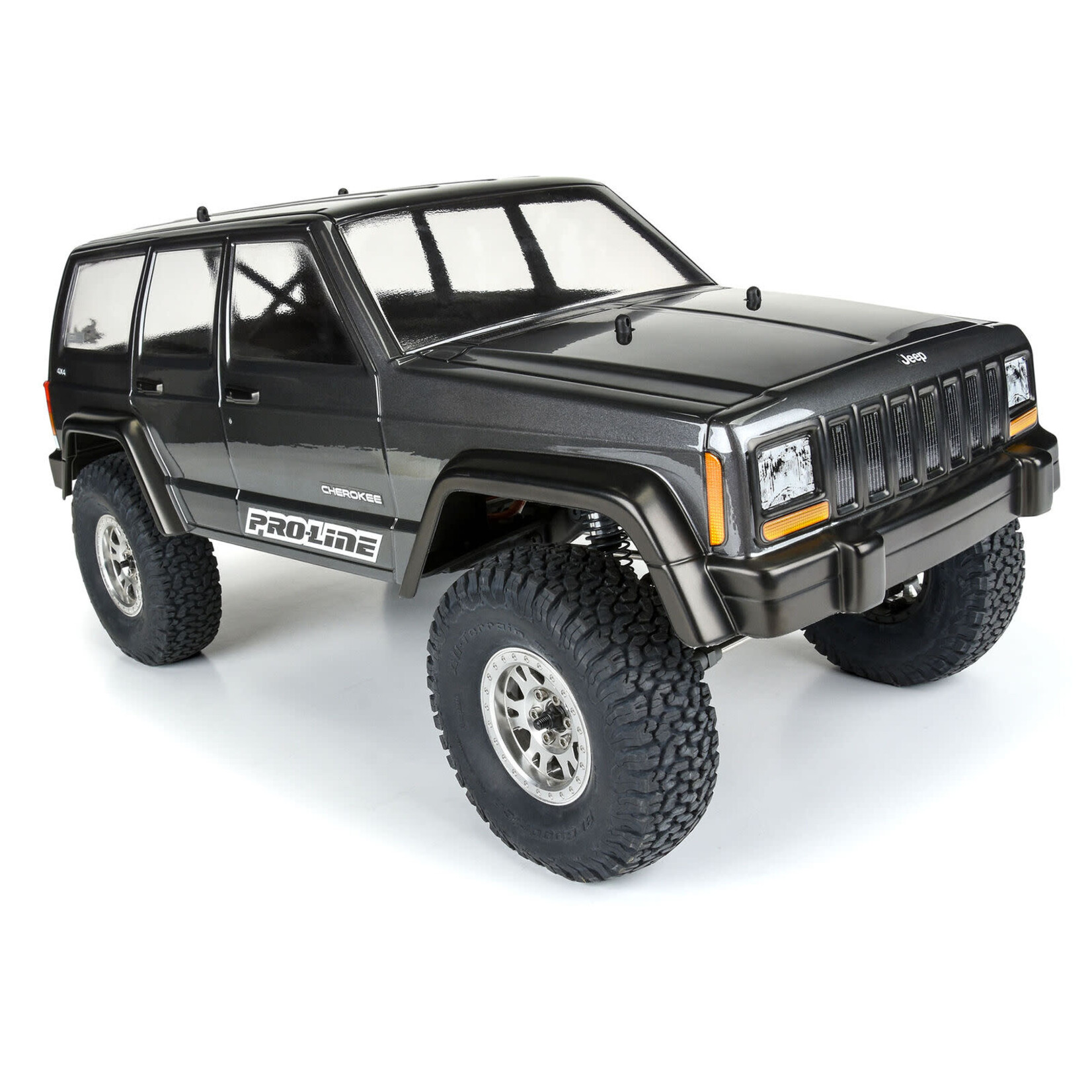 Pro-Line #PRO363500 Pro-Line 1/10 2001 Jeep Cherokee Clear Body 12.3” (313mm) Wheelbase Crawlers