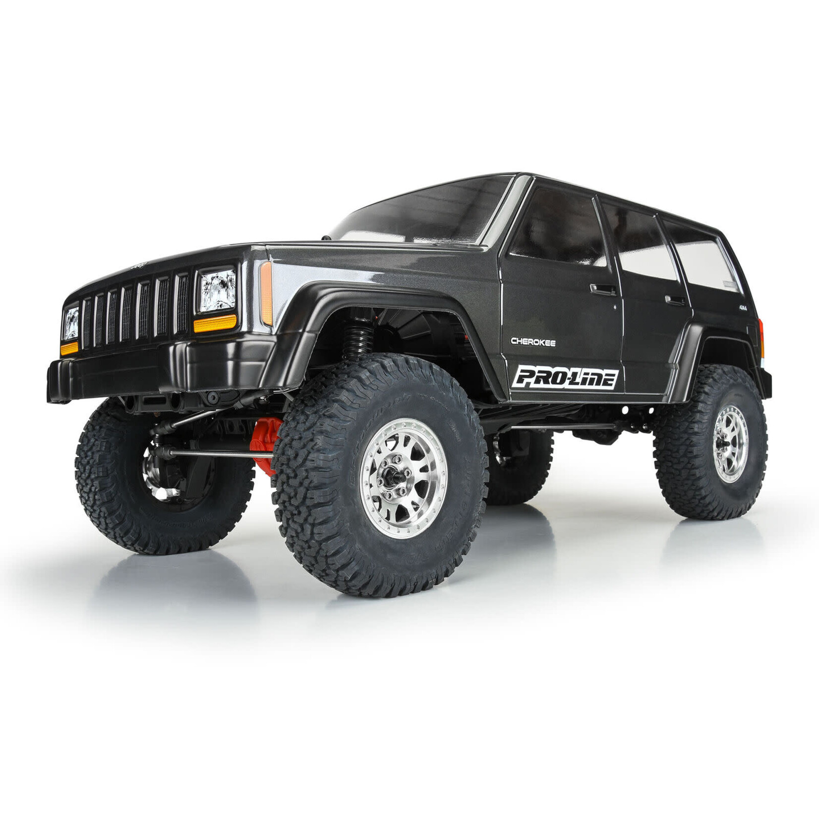 Pro-Line #PRO363500 Pro-Line 1/10 2001 Jeep Cherokee Clear Body 12.3” (313mm) Wheelbase Crawlers
