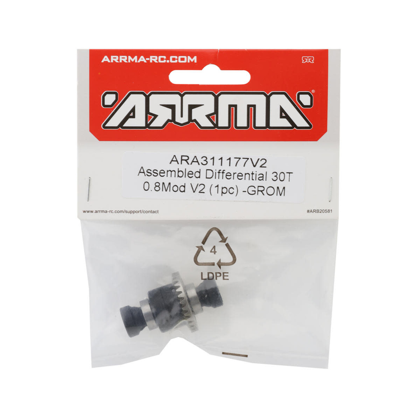 ARRMA #ARA311177V2 Arrma Differential V2 (30T)