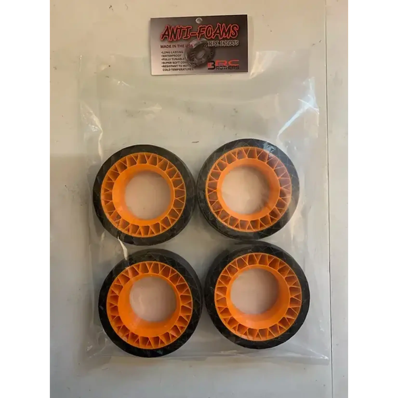 3Brothers RC #ANTIFOAMS(126MM)DS  3Brothers RC 2.2 Dual-stage Anti-foams (126mm) **2-pair