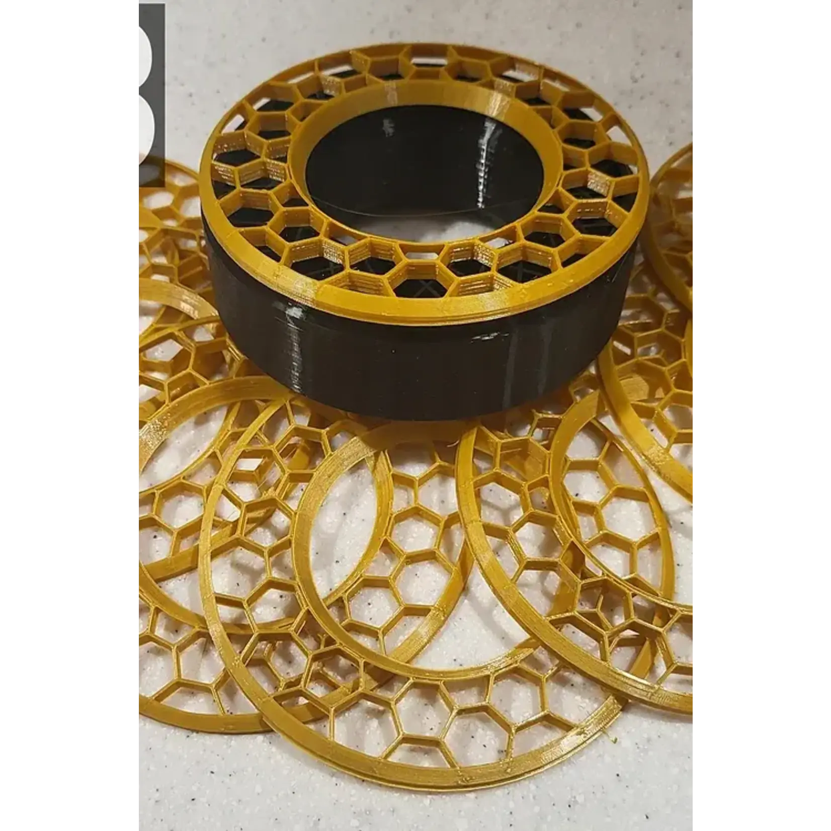 3Brothers RC #ROUNDS    3Brothers RC  4.75" Tuning Rounds (4 pcs) (Black or Gold)