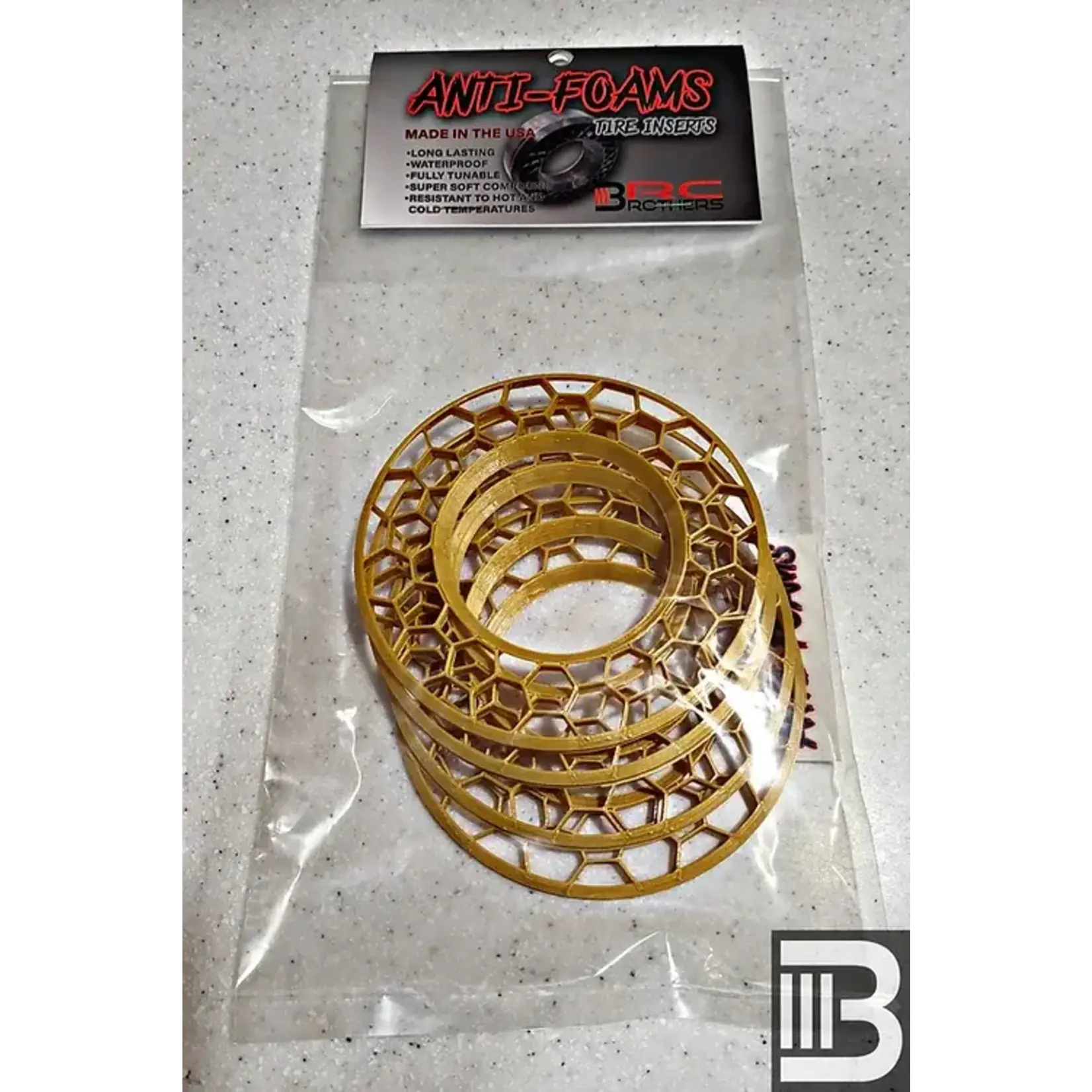 3Brothers RC #ROUNDS    3Brothers RC  4.75" Tuning Rounds (4 pcs) (Black or Gold)