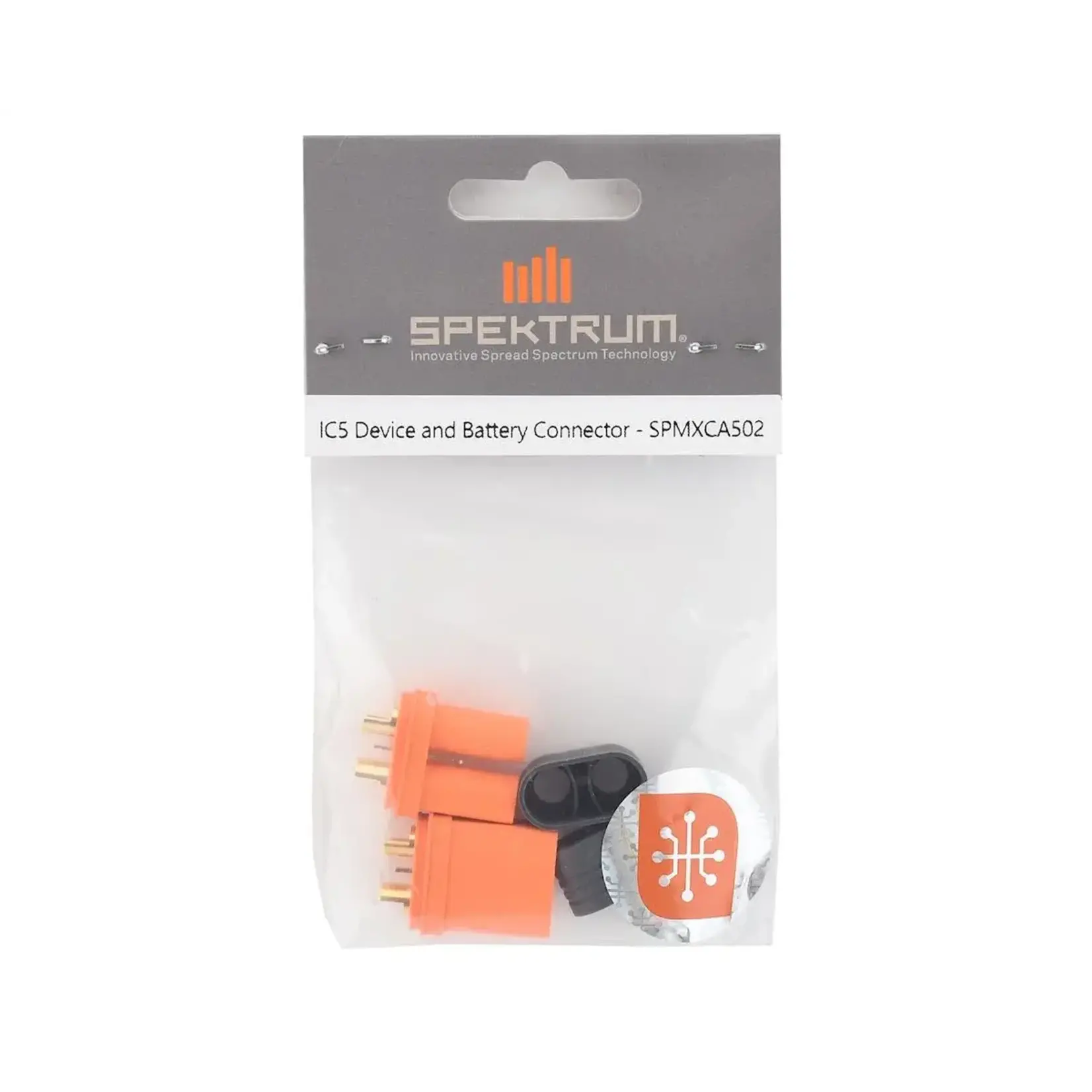 Spektrum #SPMXCA502 Spektrum RC IC5 Device & Battery Connector (1 Male & 1 Female)