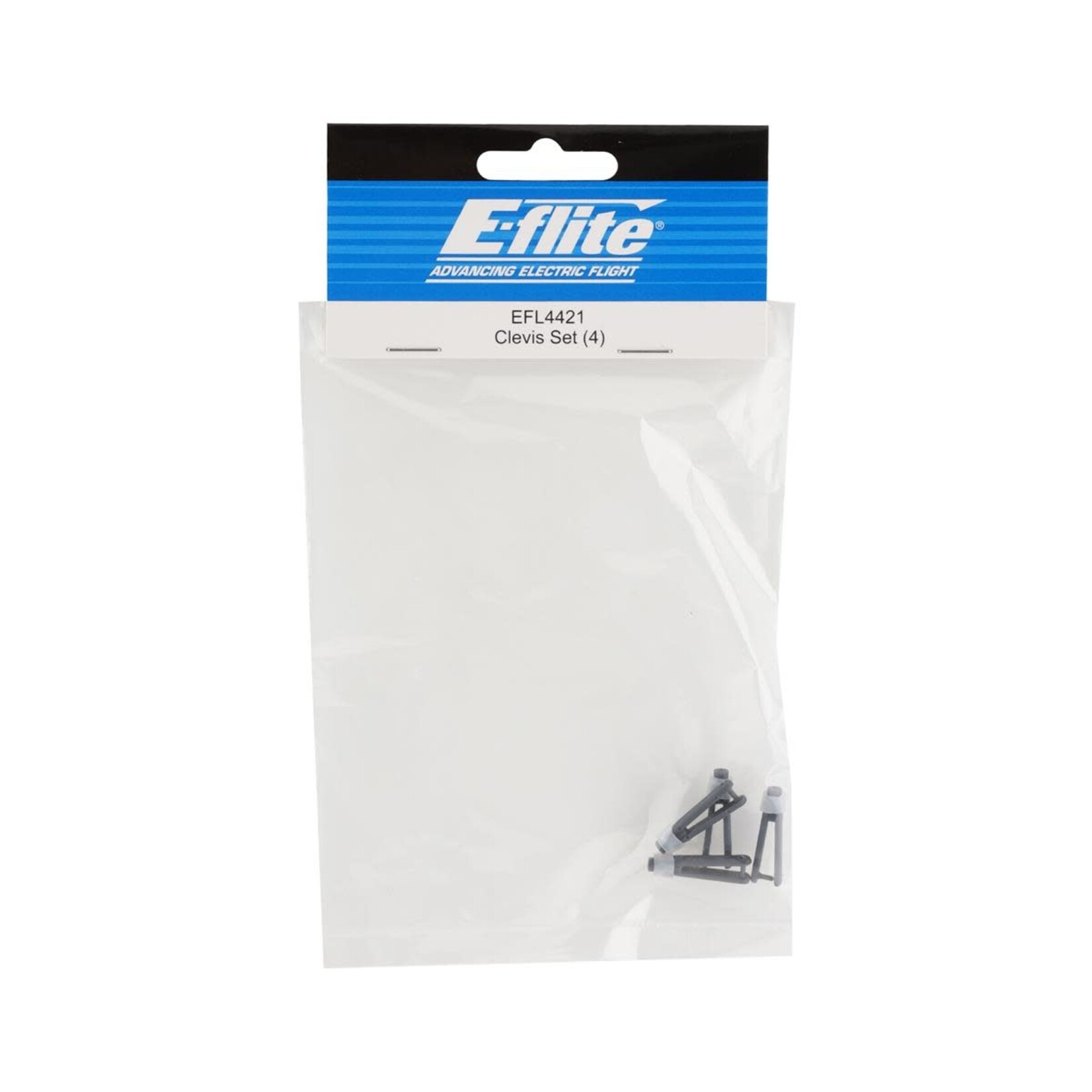 E-flite #EFL4421 E-flite Clevis Set (4)