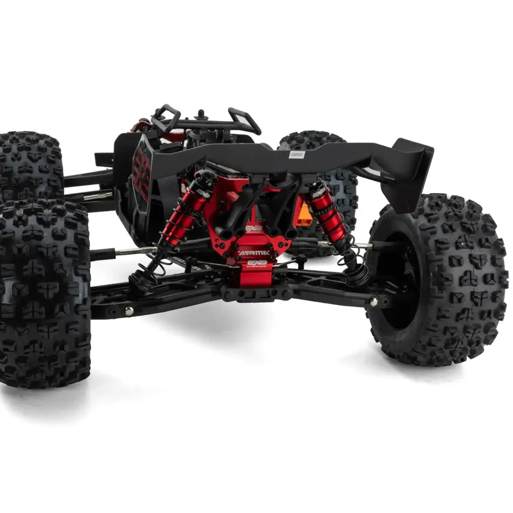 ARRMA #ARA8708T1 Arrma Kraton 6S EXB RTR 1/8 4WD Brushless Monster Truck (Black) w/DX3 2.4GHz Radio, Smart ESC & AVC