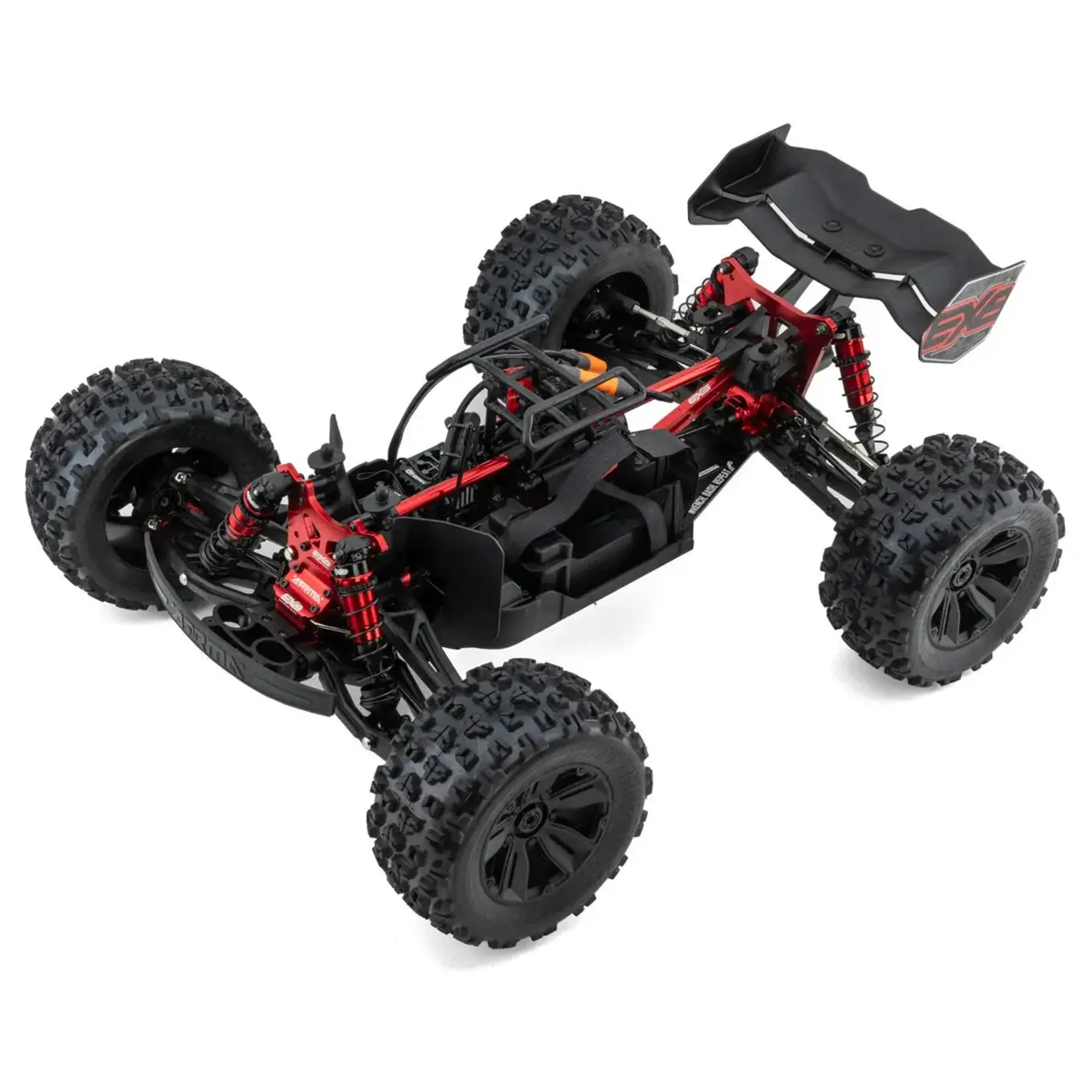 ARRMA #ARA8708T1 Arrma Kraton 6S EXB RTR 1/8 4WD Brushless Monster Truck (Black) w/DX3 2.4GHz Radio, Smart ESC & AVC