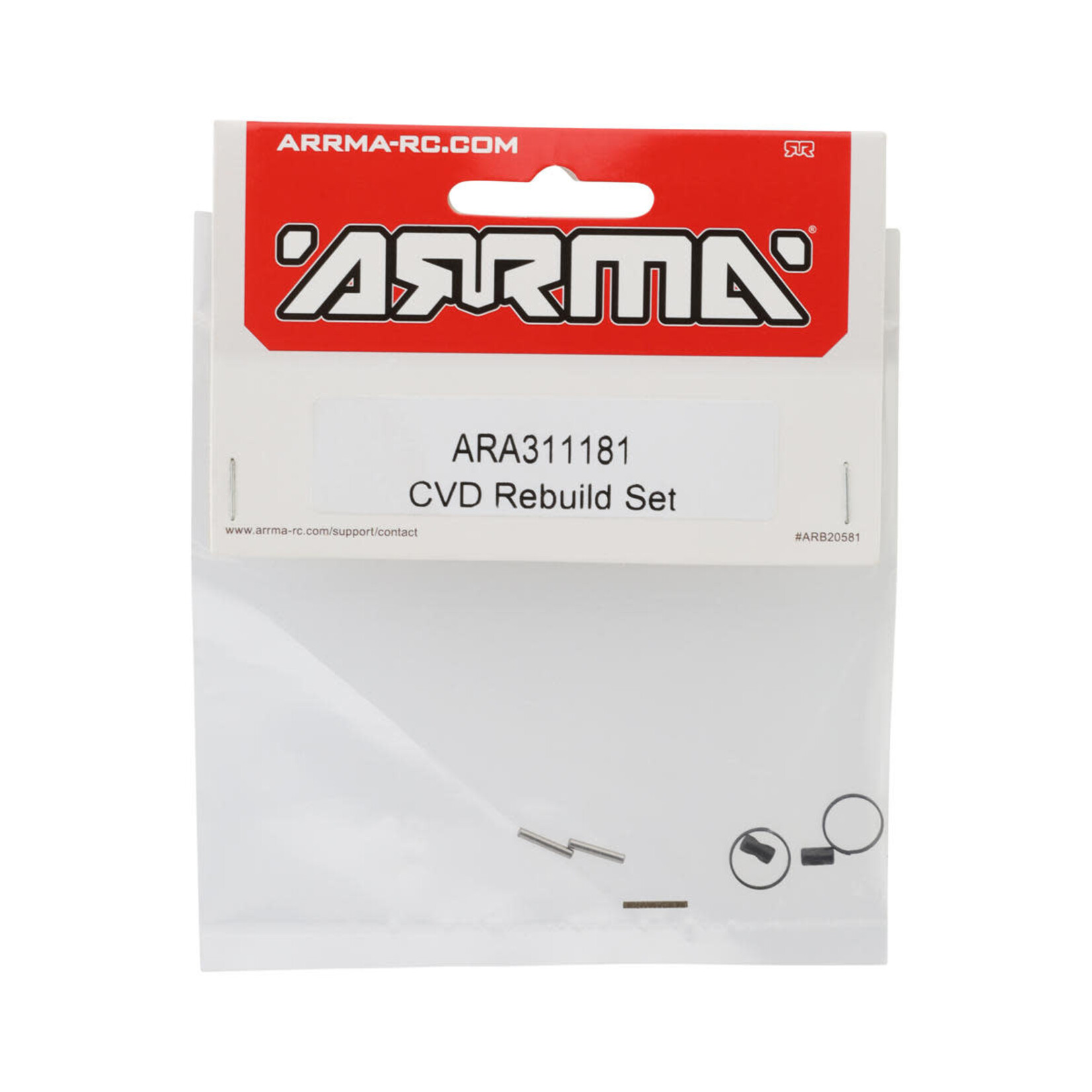 Horizon Hobby #ARA311181  Arrma CVD Rebuild Set