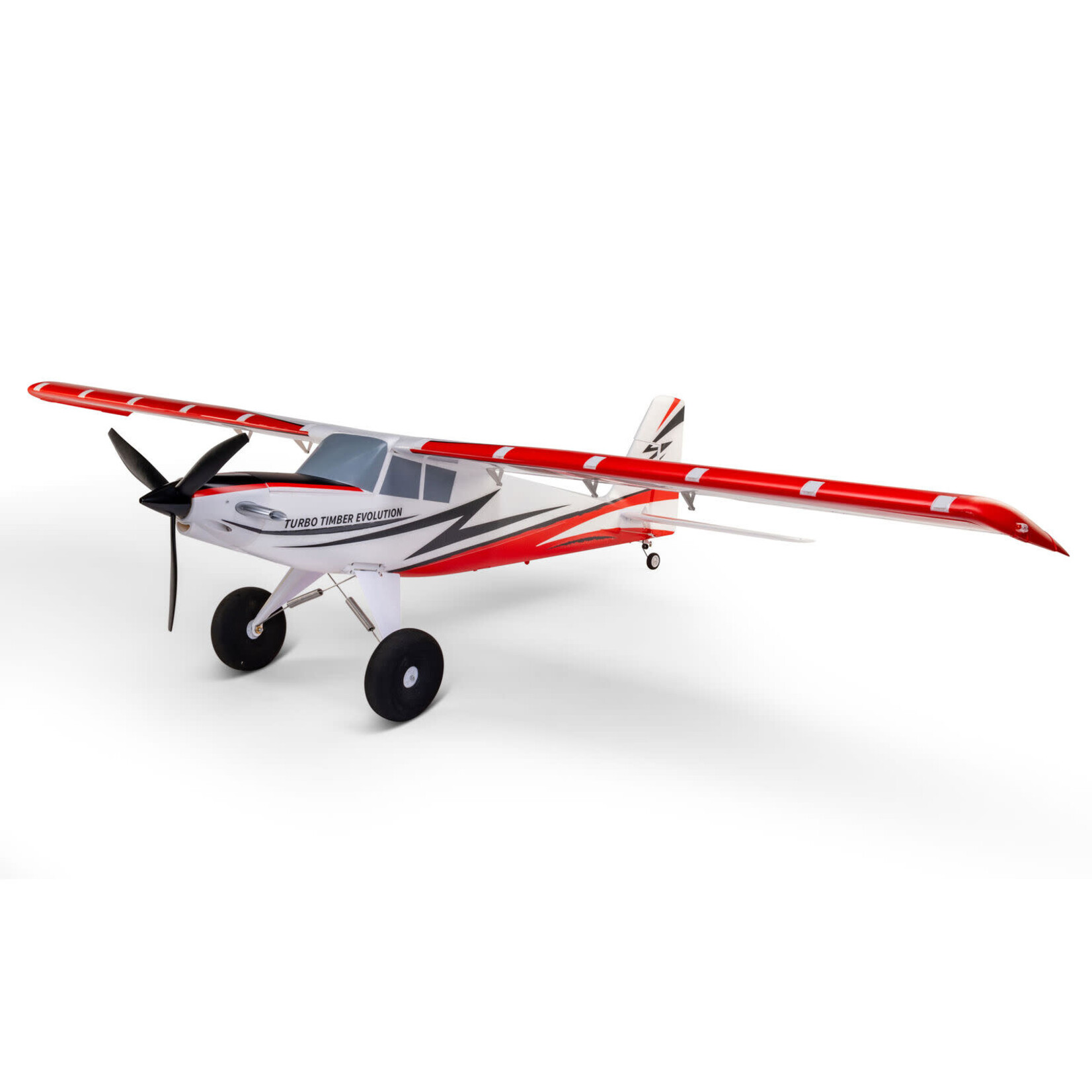 E-flite #EFL105250B  E-Flite Turbo Timber Evolution 1.5m BNF Basic, includes Floats
