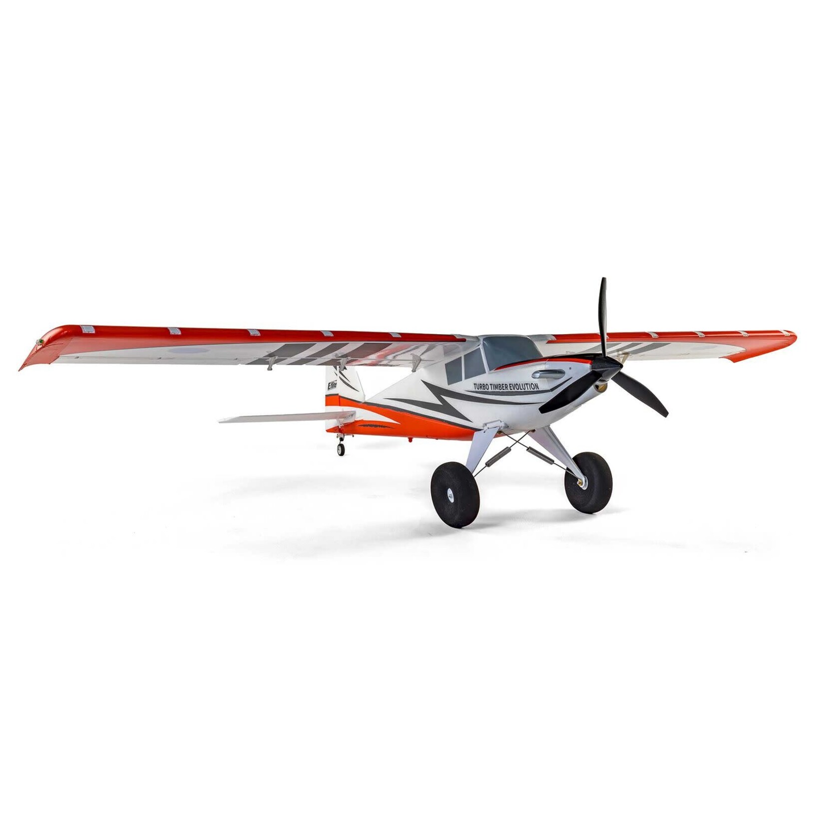 E-flite #EFL105250B  E-Flite Turbo Timber Evolution 1.5m BNF Basic, includes Floats