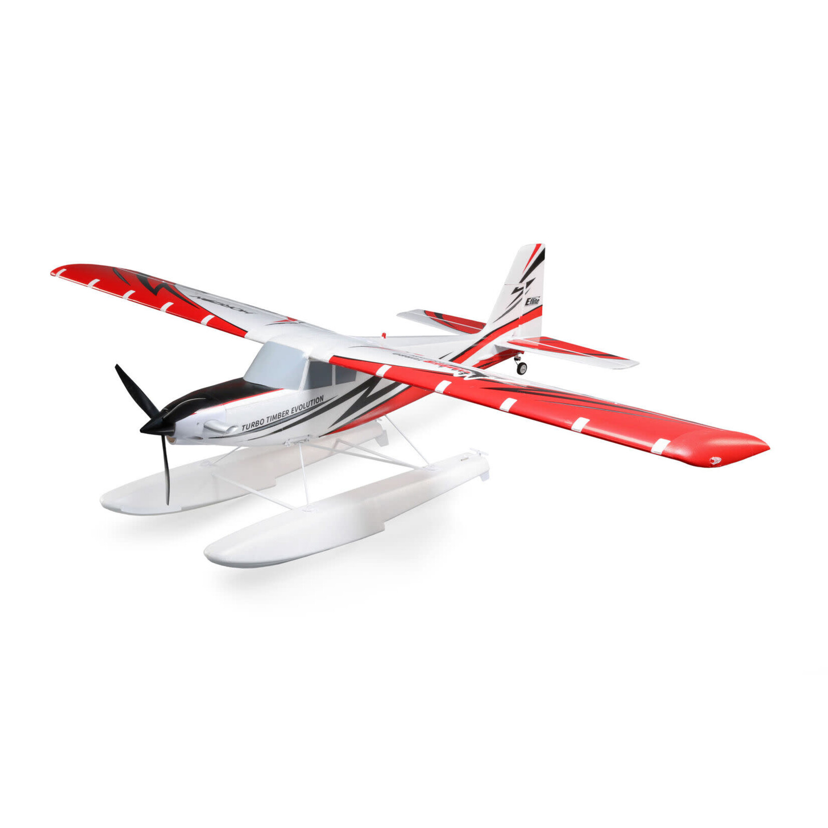 E-flite #EFL105250B  E-Flite Turbo Timber Evolution 1.5m BNF Basic, includes Floats