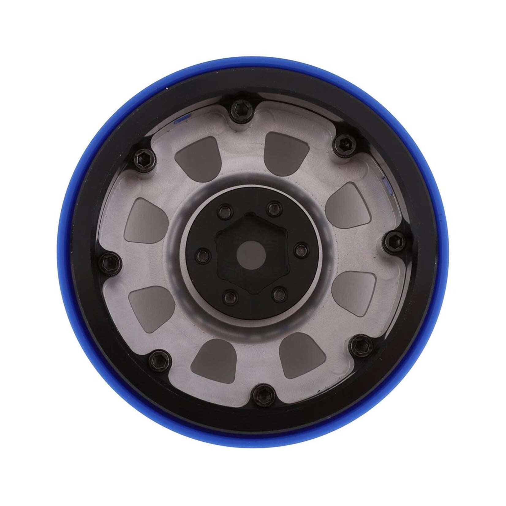 SSD RC #SSD00461 SSD RC 2.2” Bouncer PL Beadlock Wheels (Silver)