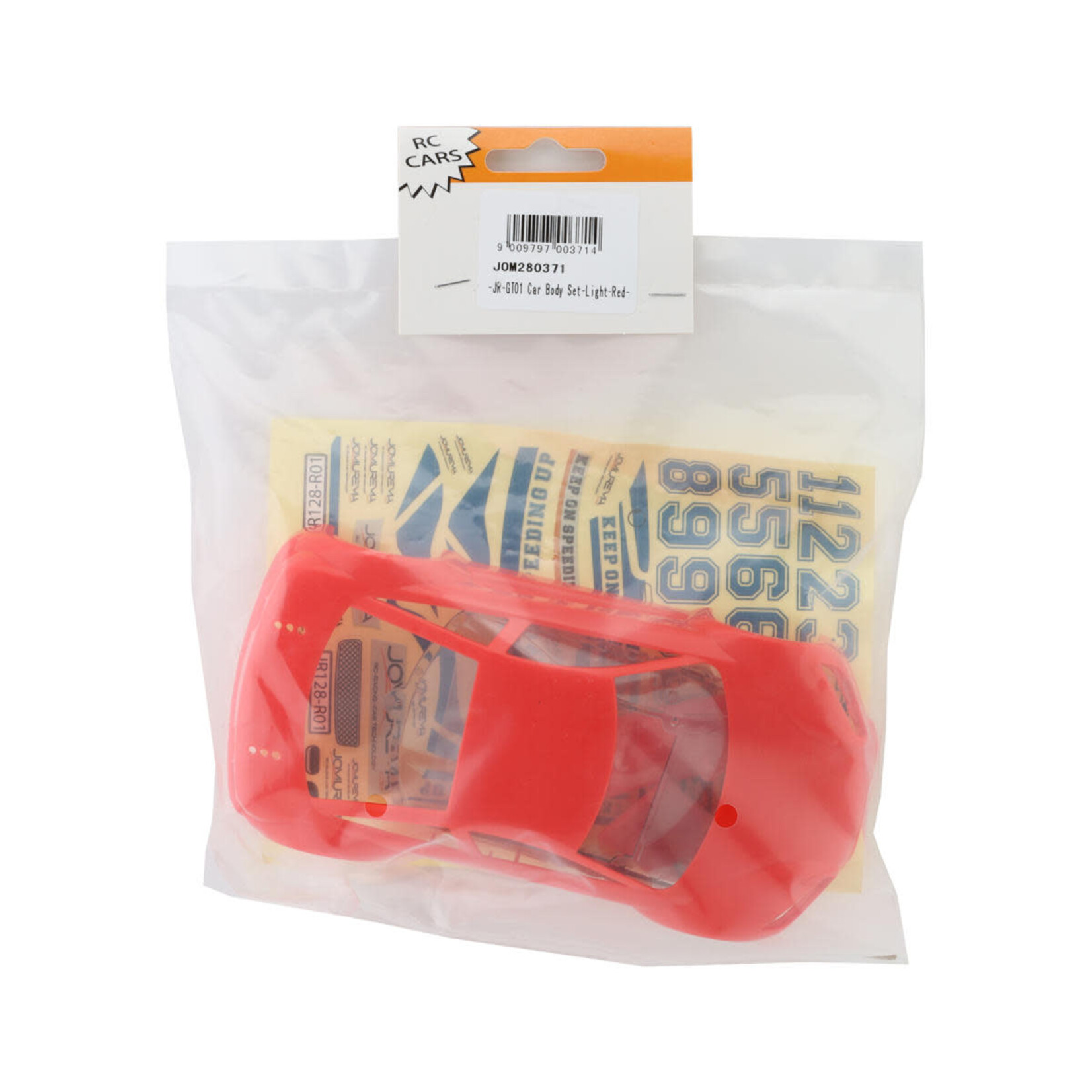 JOMUREMA #JOM280371 Jomurema JR-GT01 Mini-Z MR-03 Hard Body Set (Light Red) (98mm)