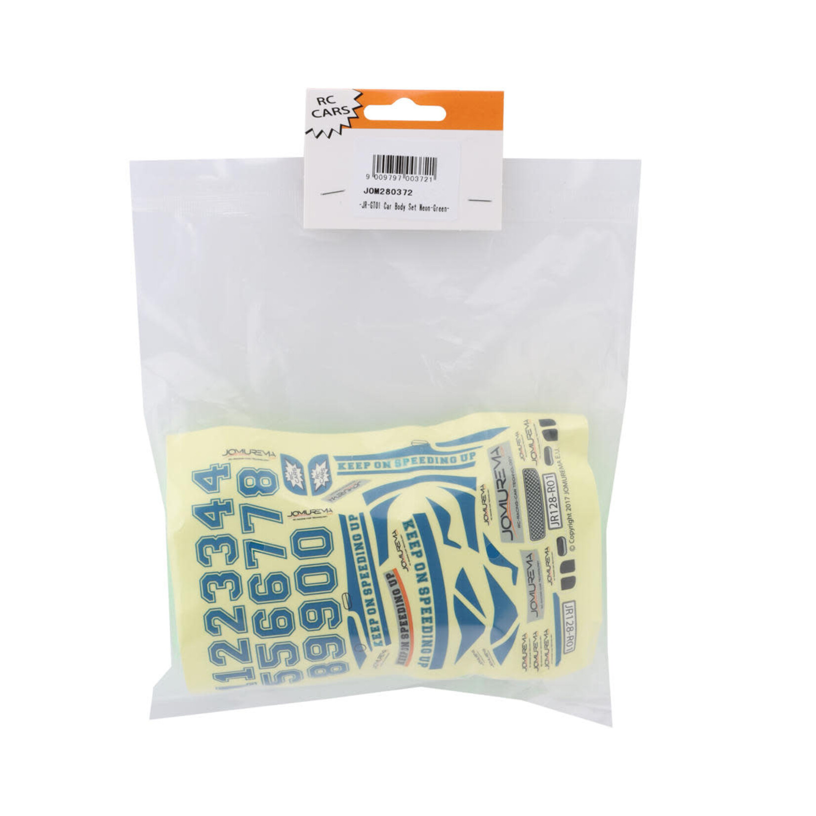 JOMUREMA #JOM280372  Jomurema JR-GT01 Mini-Z MR-03 Hard Body Set (Light Green) (98mm)