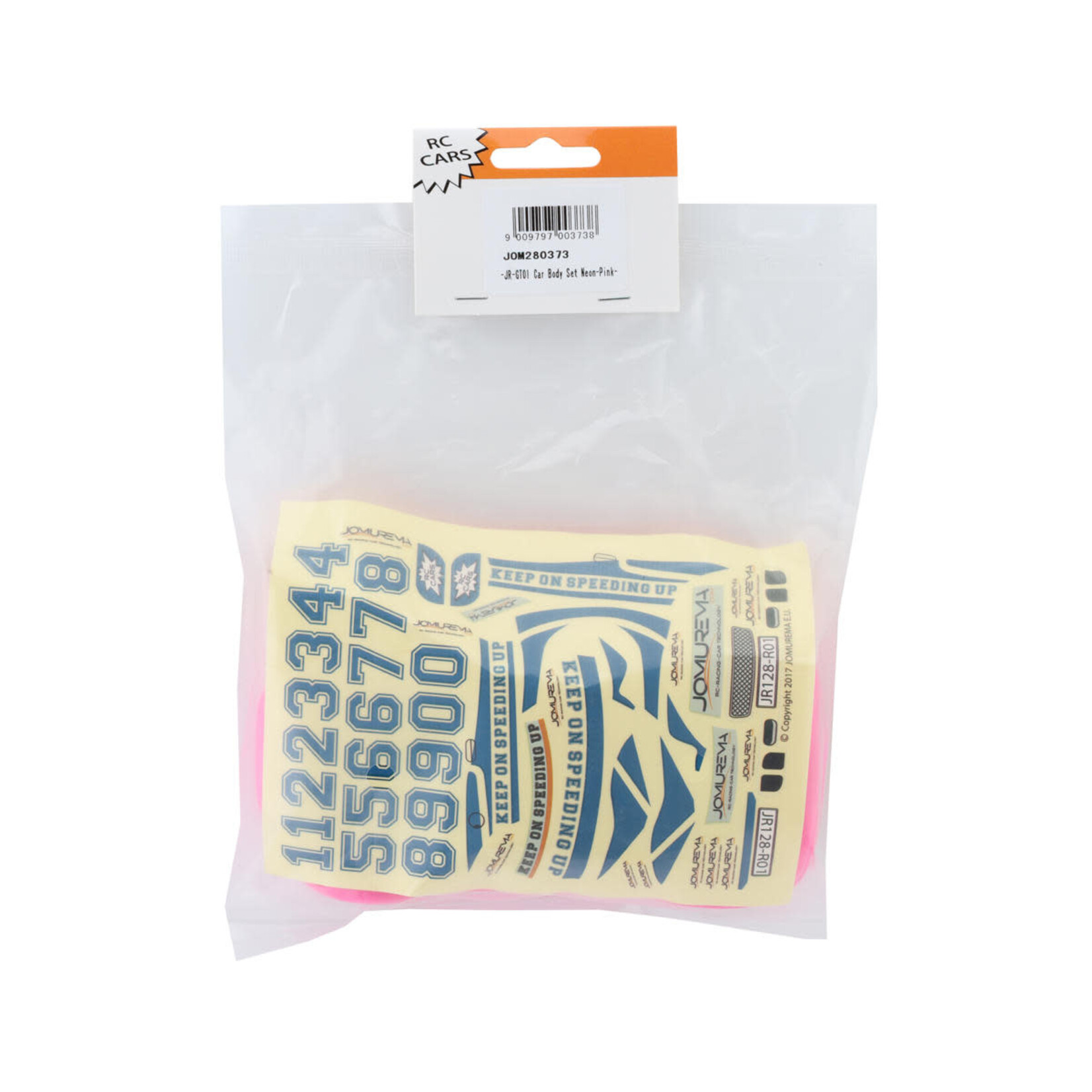 JOMUREMA #JOM280373 Jomurema JR-GT01 Mini-Z MR-03 Hard Body Set (Pink) (98mm)