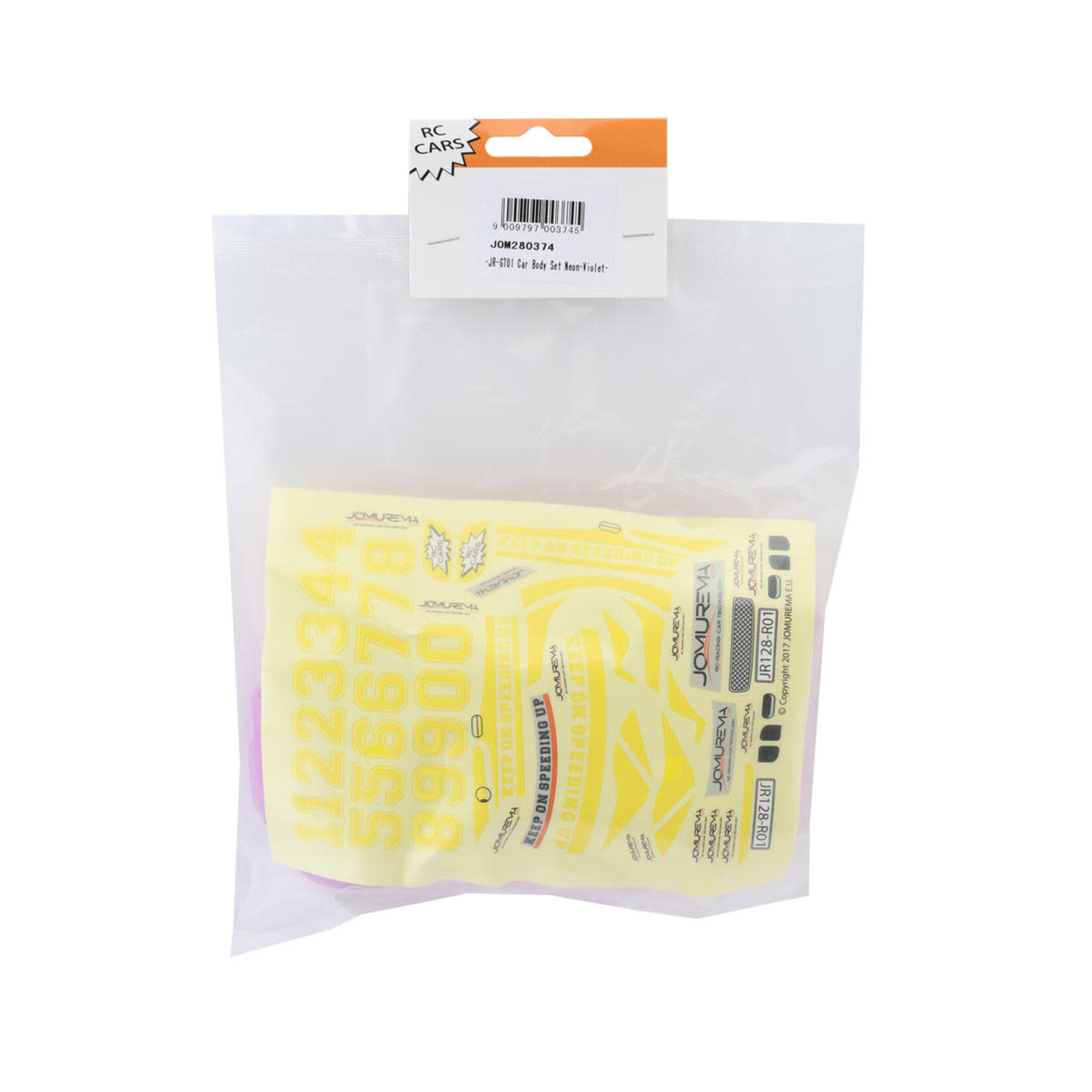 JOMUREMA #JOM280374  Jomurema JR-GT01 Mini-Z MR-03 Hard Body Set (Violet) (98mm)