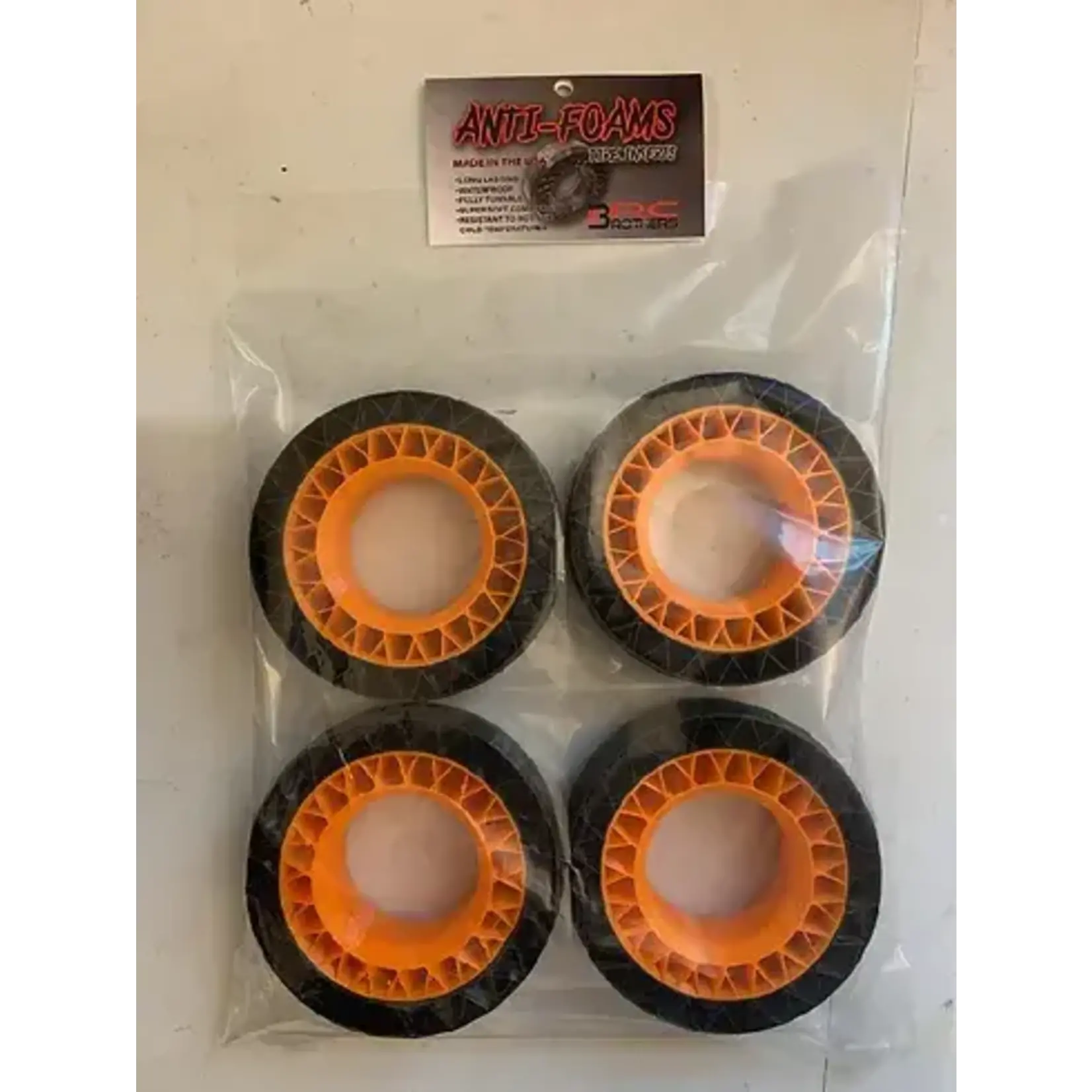 3Brothers RC #ANTI-FOAMS (2.2) DS 3 Brothers 2.2 Dual-stage Anti-foams (135mm) **2-Pair**