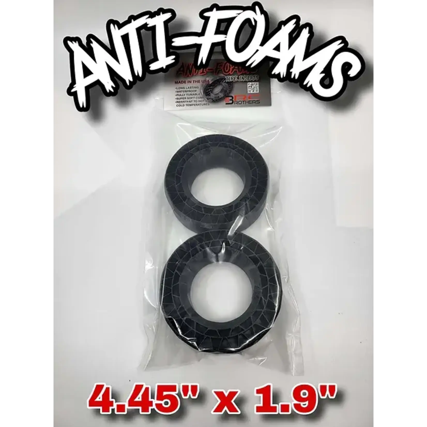 3Brothers RC #ANTI-FOAMS (4.45)DS 3Brothers 4.45" x 1.9" Dual-stage Anti-foams. (1 pair)