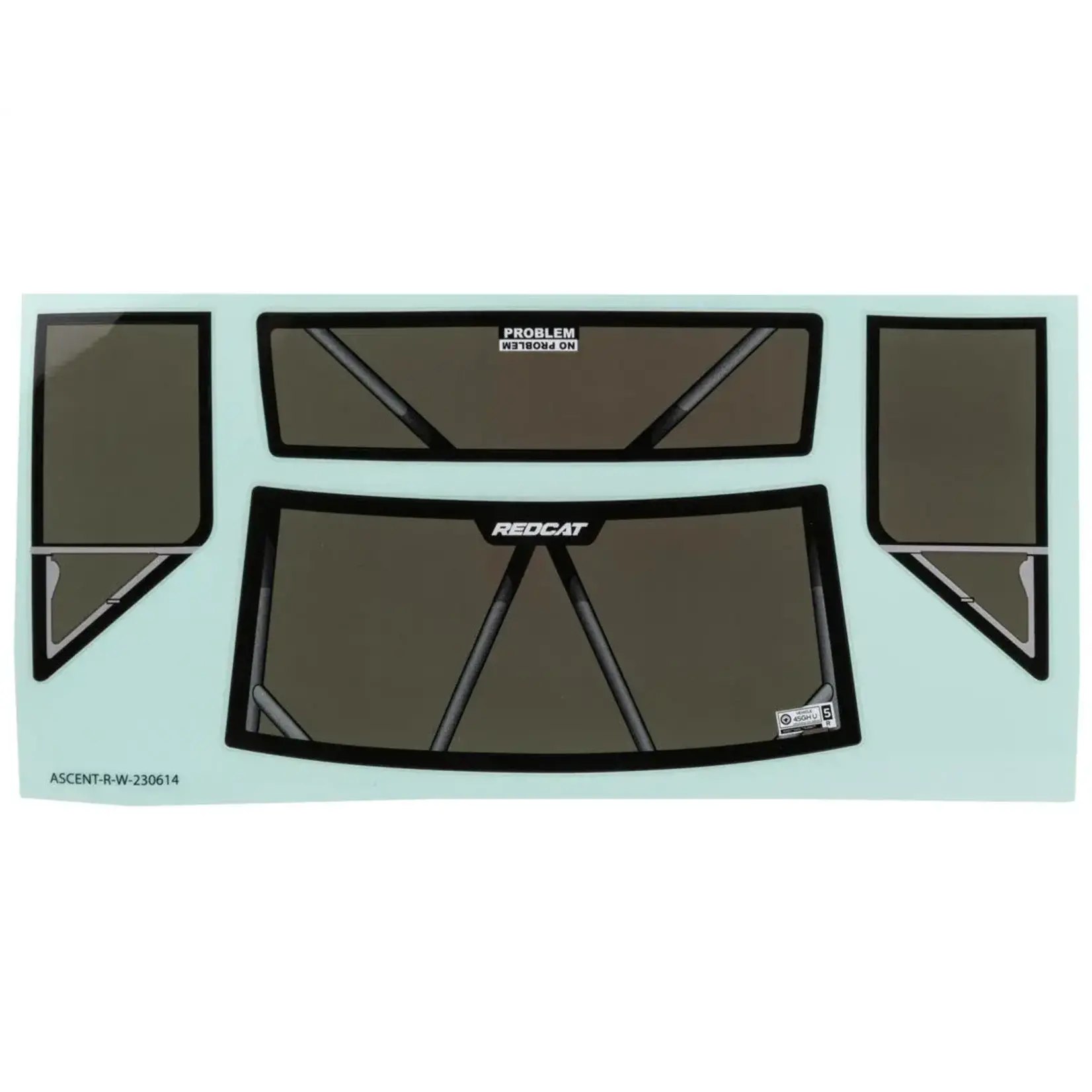 Redcat Racing #RER22351 Redcat Ascent Dovetail Crawler Body (Clear)