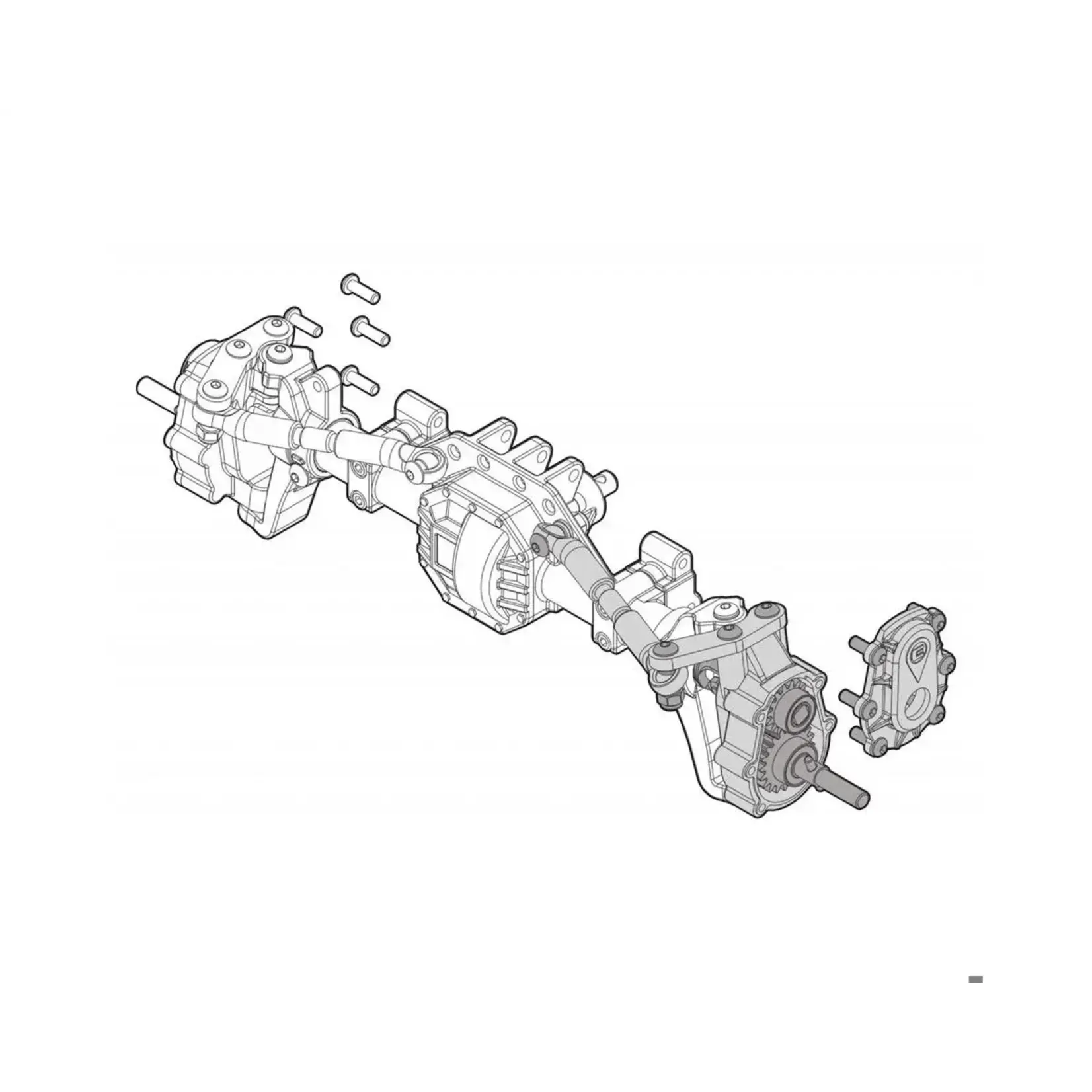 Element RC #40128 Element RC Enduro Portal Axle Conversion Kit