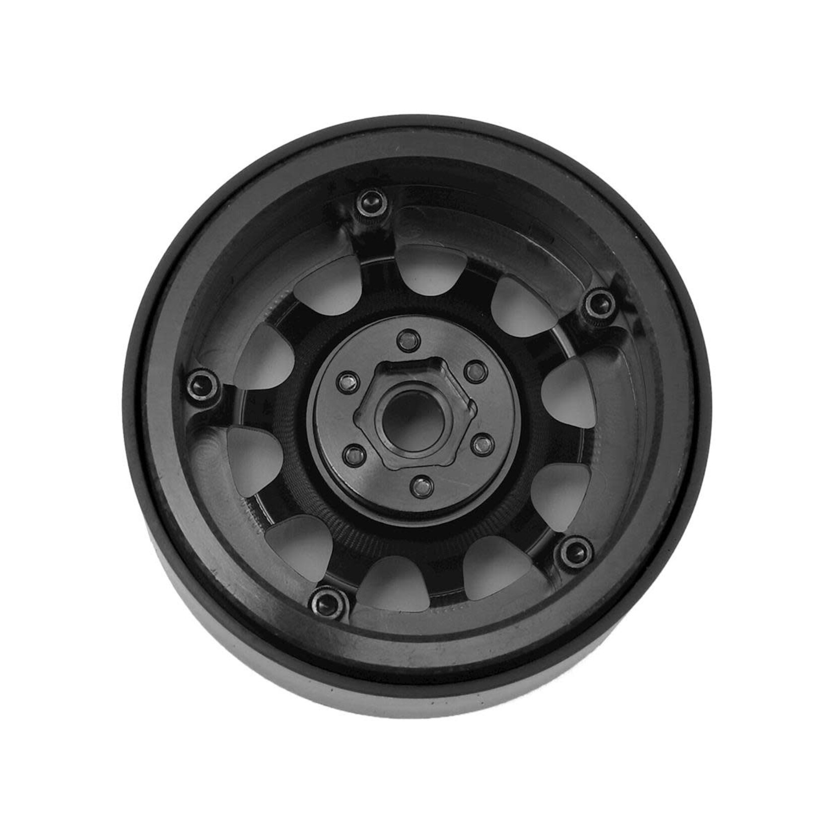 SSD RC #SSD00156 SSD RC 2.2 D Hole Beadlock Wheels (Black) (2)