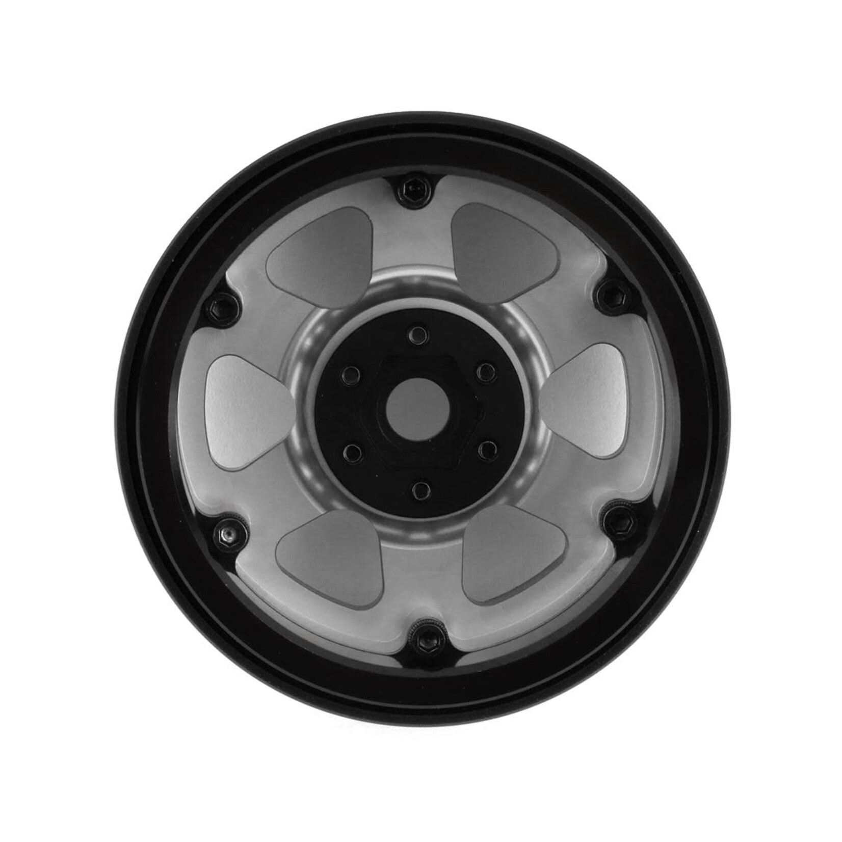 SSD RC #SSD00429 SSD RC Challenger 2.2" Beadlock Crawler Wheels (Silver) (2)