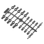 Team Associated #91997 Team Associated RC10B6.4 13mm Shock Rod End Set