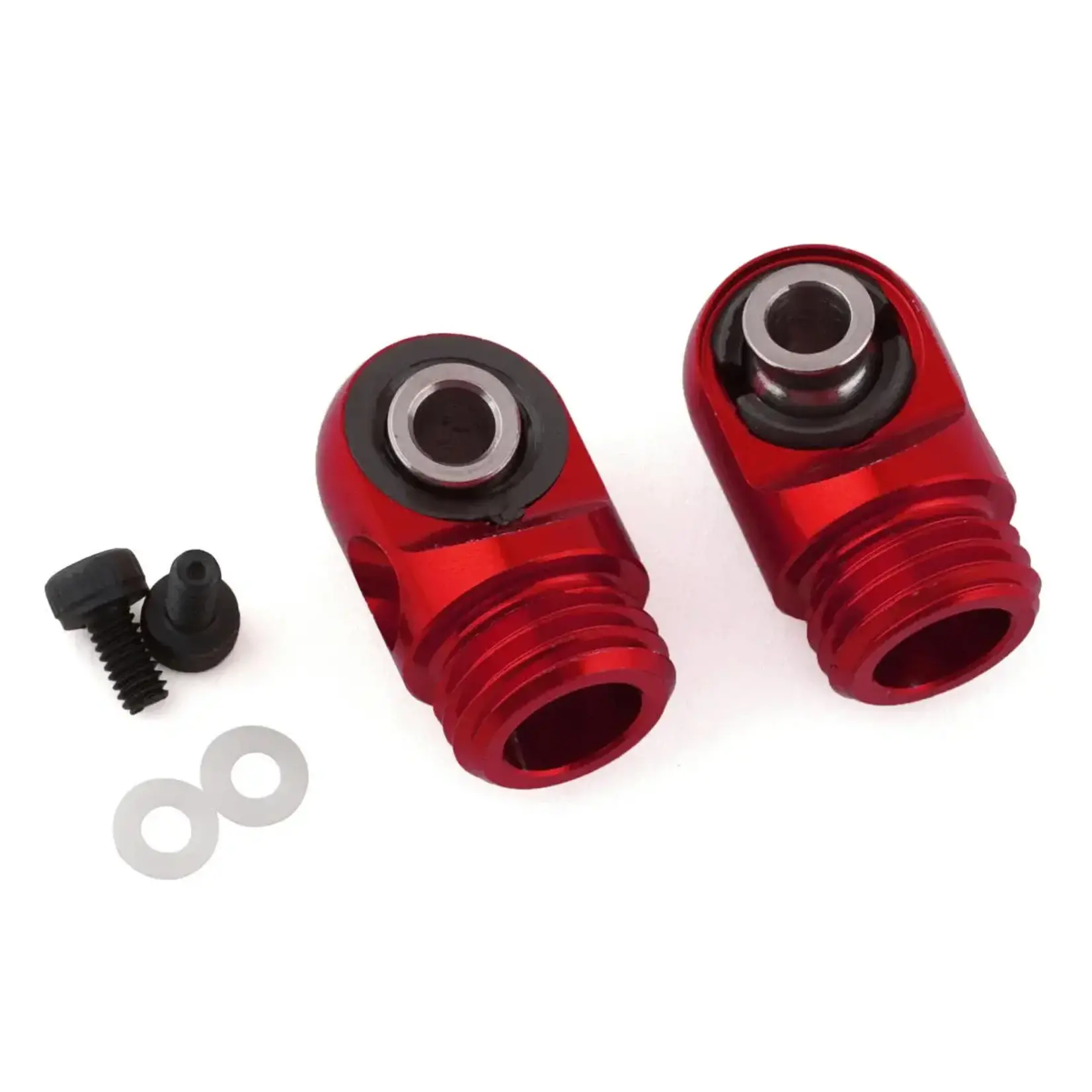 Incision #IRC00524 Incision S8E Machined Aluminum Shock Caps (Red) (2)