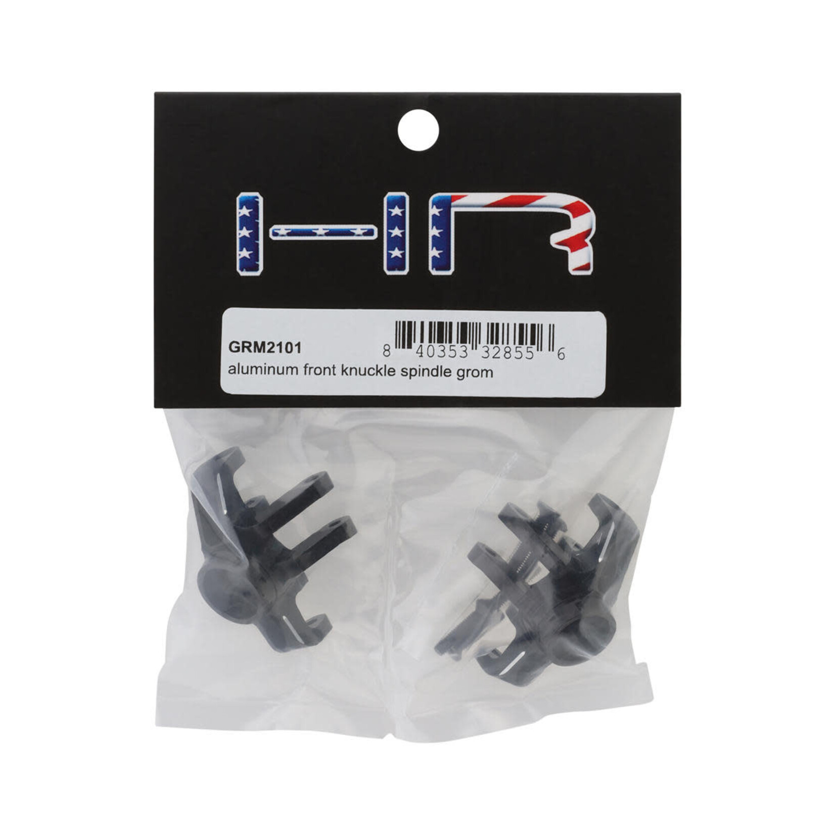Hot Racing #GRM2101 Hot Racing Arrma Grom Aluminum Front Steering Knuckle Set (Black) (2)