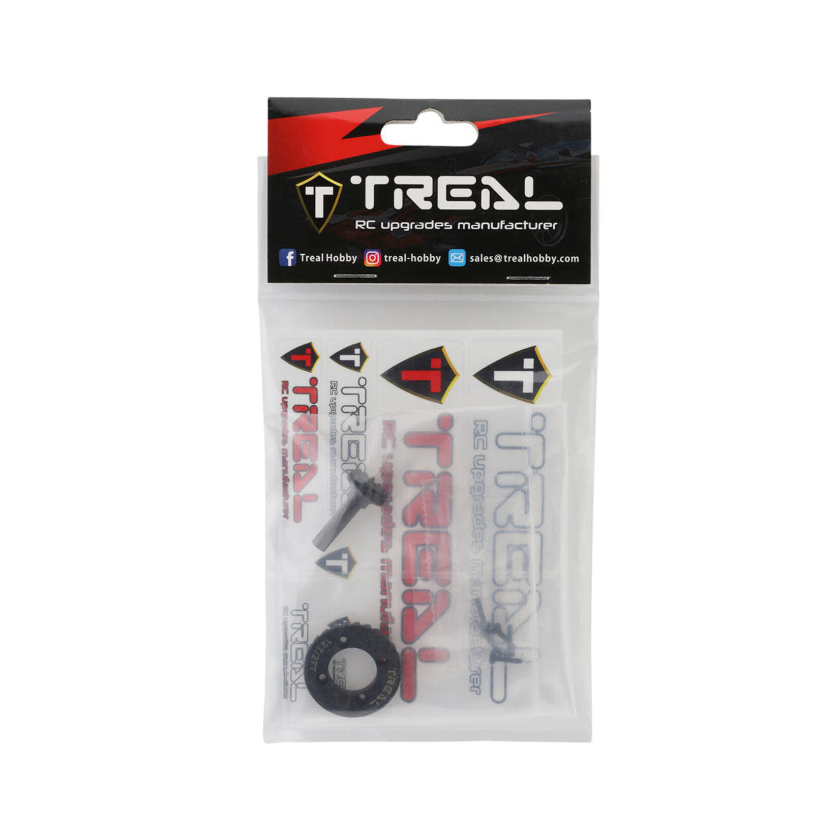 Treal #X003KSAYF1 Treal Hobby Redcat Gen9 Steel Differential Overdrive Gears (11T/27T) (28% Overdrive)