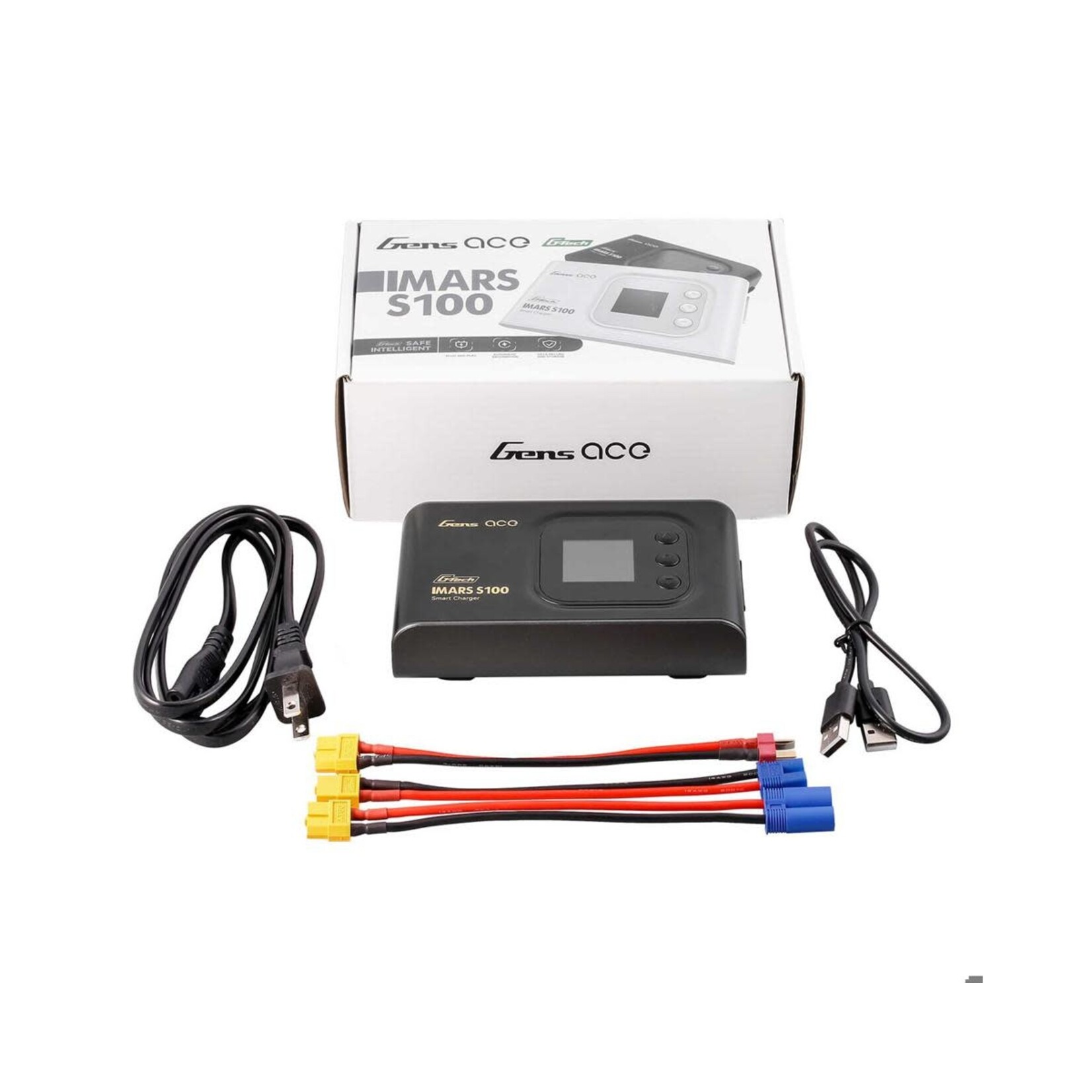 Gens Ace #GEAS100-UB Gens Ace IMars S100 G-Tech Smart AC Balance Battery Charger (6S/10A/100W) (Black)