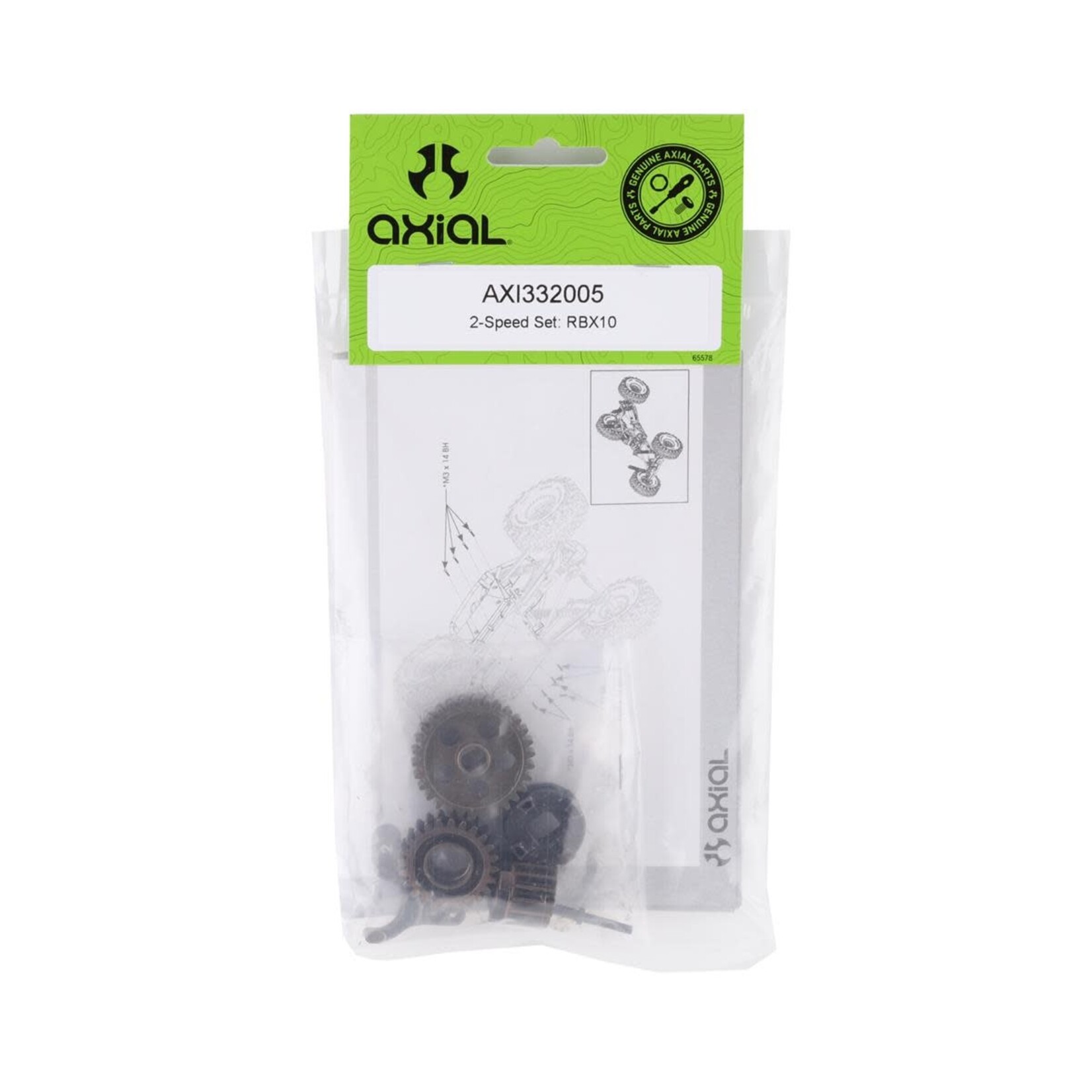 Axial #AXI332005 Axial 2-Speed Set RBX10