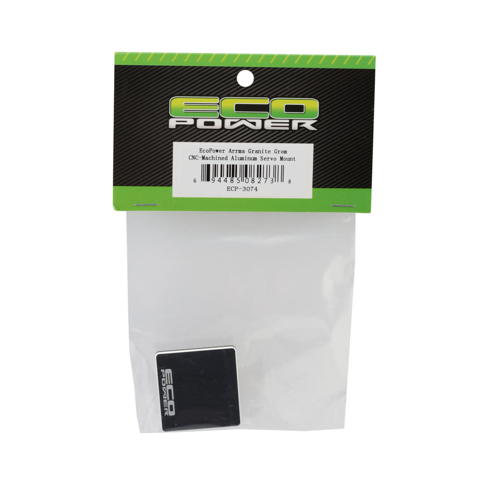 Element RC #ECP-3074 EcoPower CNC-Machined Aluminum ESC/Servo Mount for Arrma™ Typhon/Granite/Mojave Grom