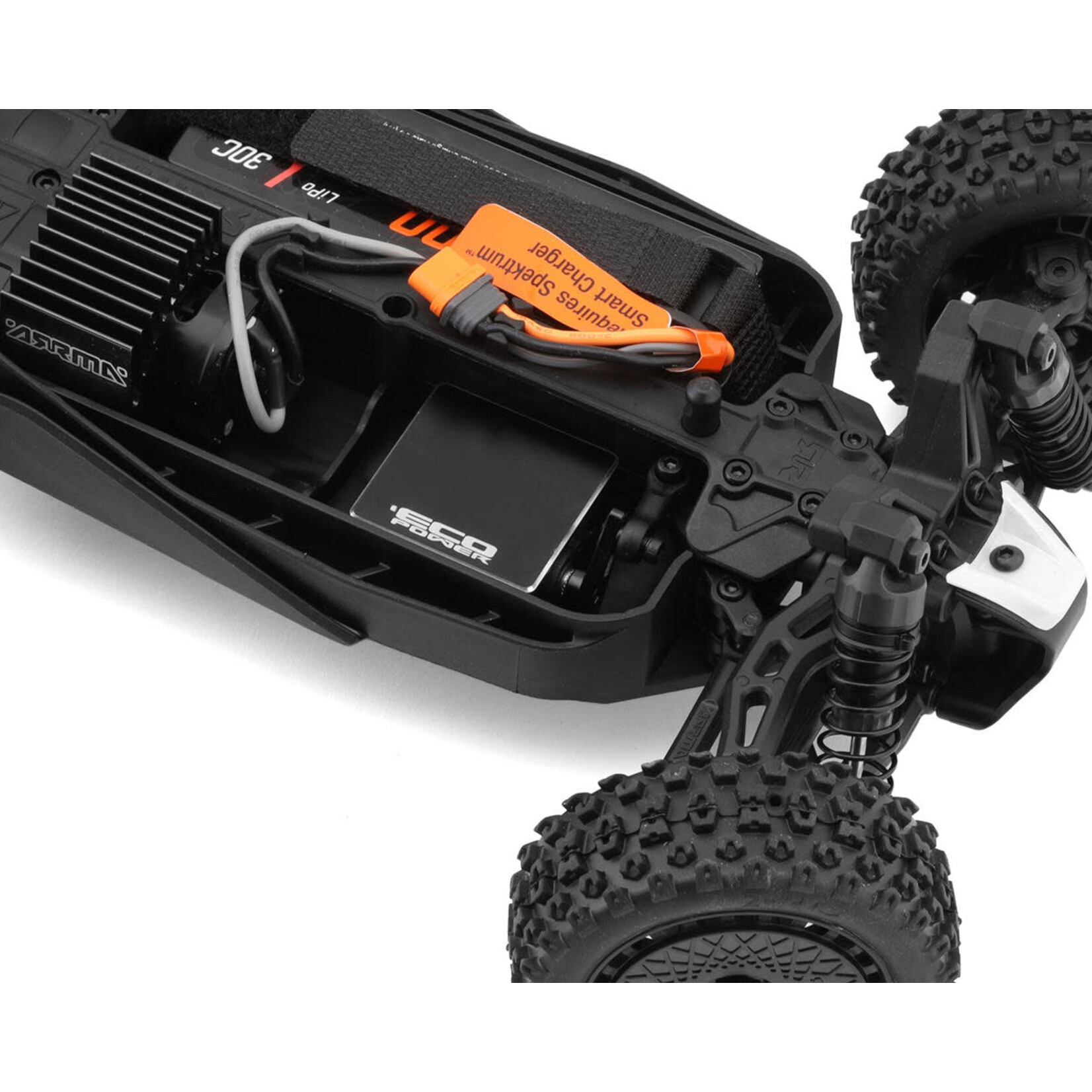 Element RC #ECP-3074 EcoPower CNC-Machined Aluminum ESC/Servo Mount for Arrma™ Typhon/Granite/Mojave Grom