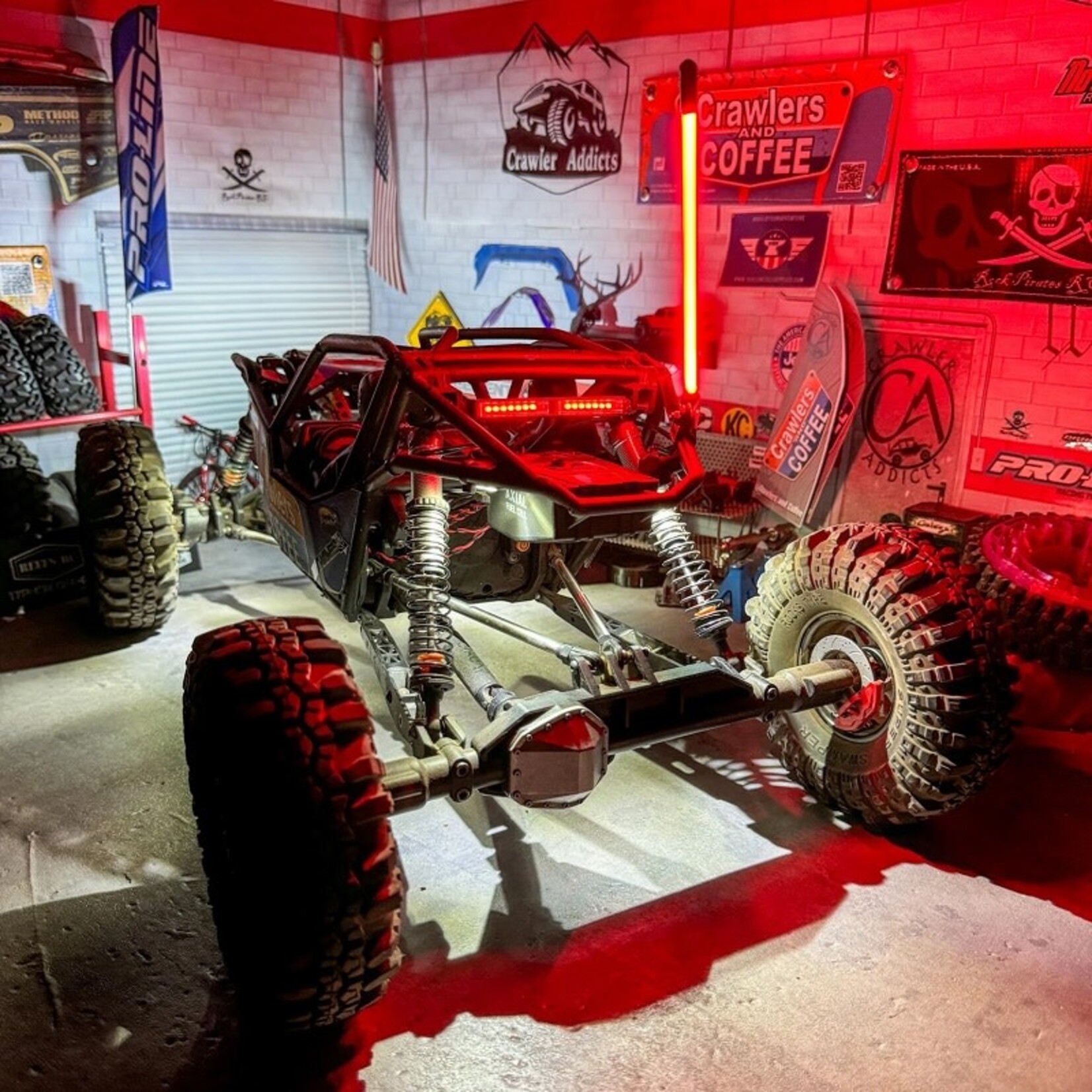 TRICKWHIP #MYKWHIP12R  Trickwhip Light, Red