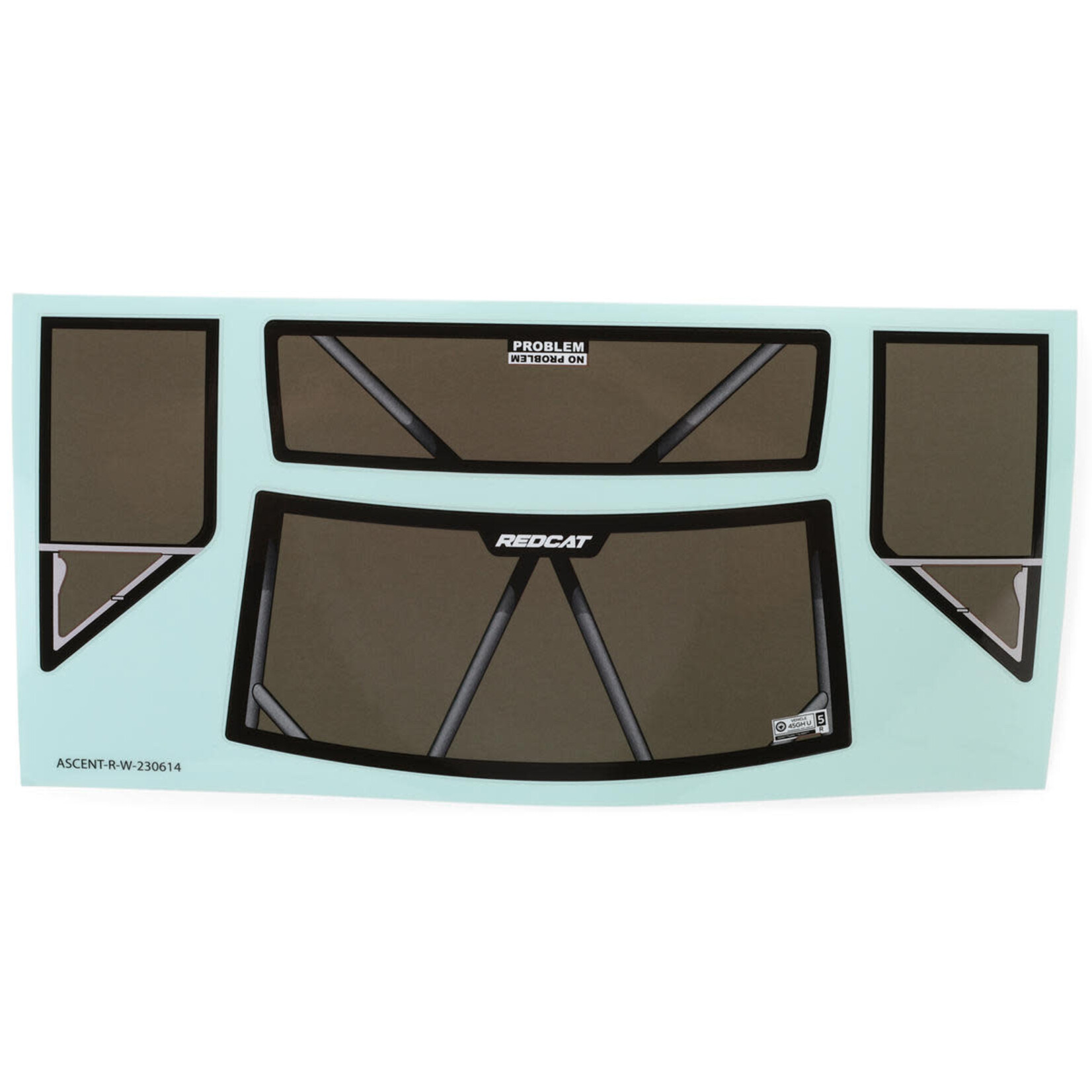 Redcat Racing #RER30794 Redcat Ascent Fusion Pre-Painted Body (Black)