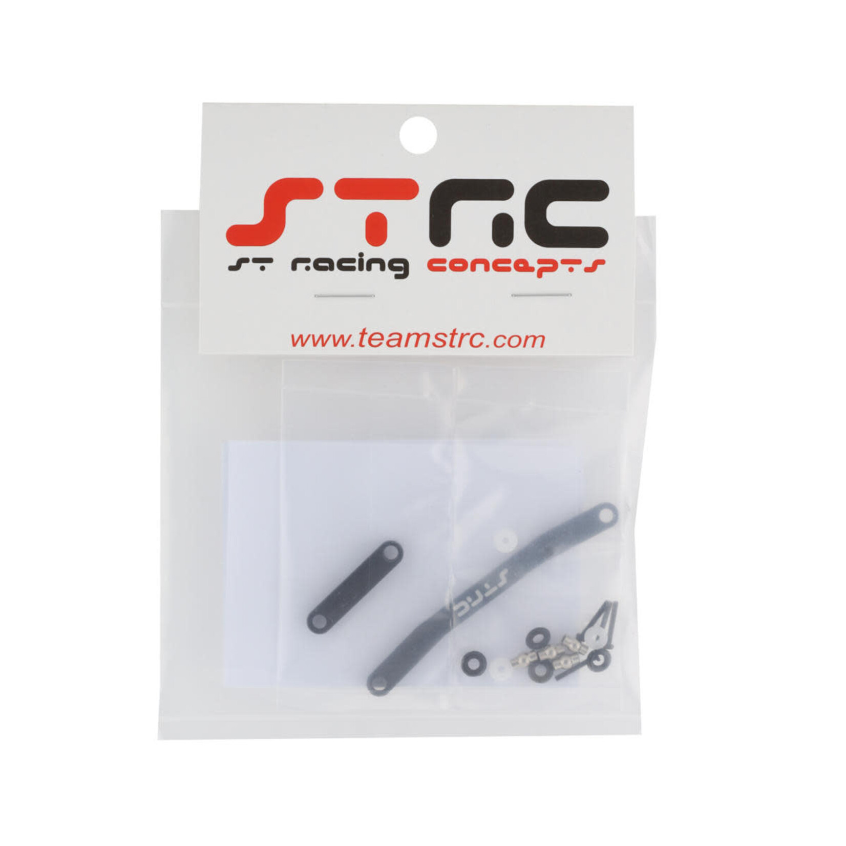 ST Racing Concepts #STA204004BK ST Racing Concepts Axial SCX24 Aluminum Steering Link Set (Black)